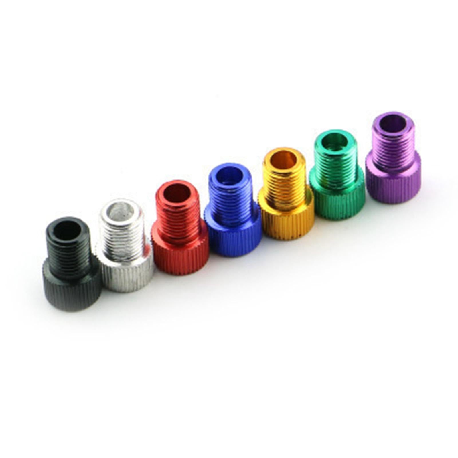 3x4x Bike Valve Adapter Replacement Conversion for Cycling Road Bike Equipment Red