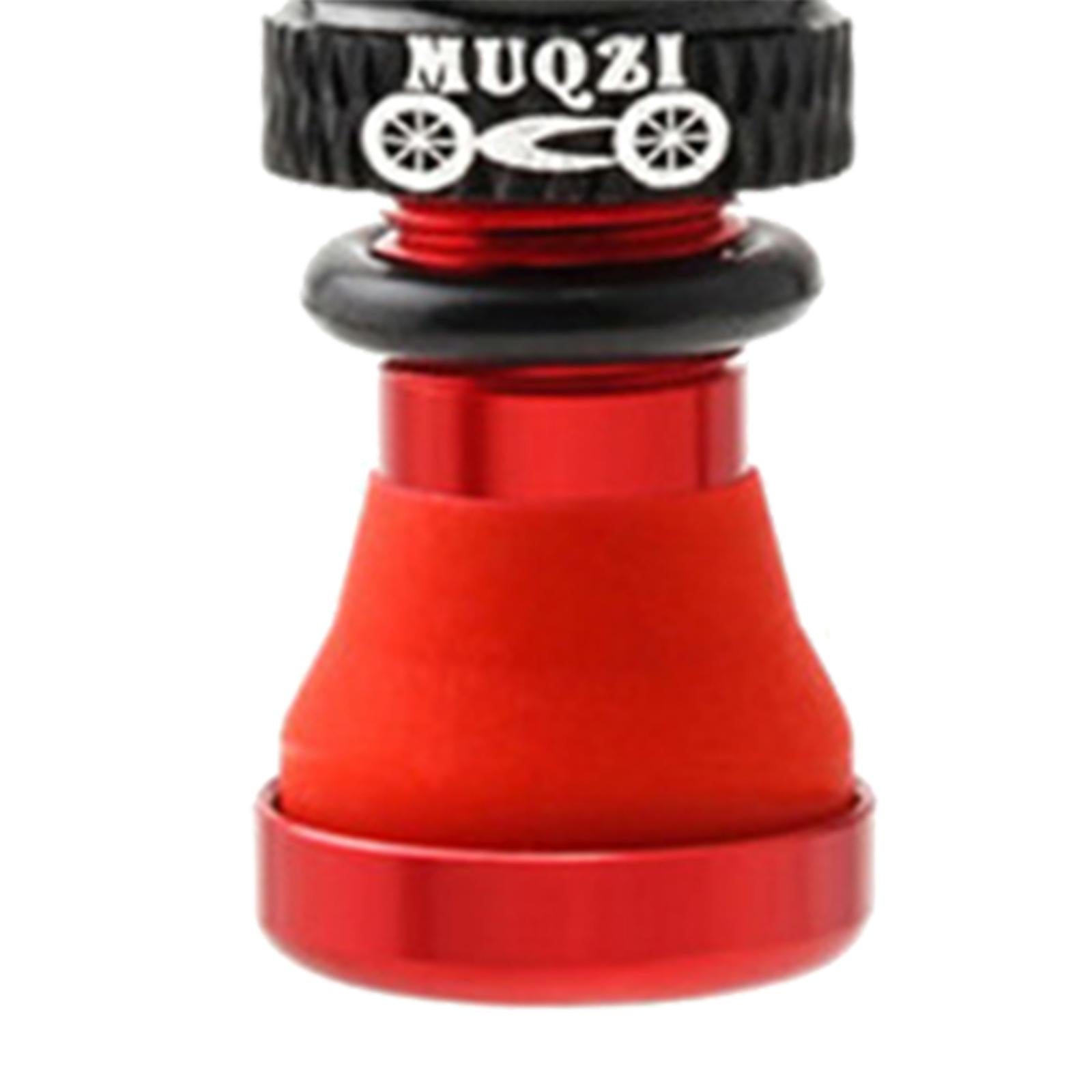 Bike Valve Durable Road Bike A/V Tubeless Rim Valve for Road Bicycle Red