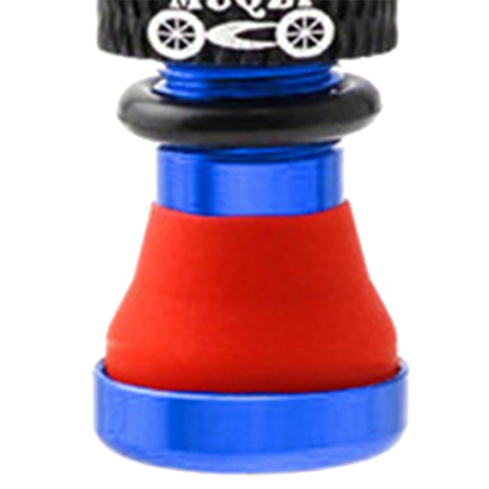 Bike Valve Durable Road Bike A/V Tubeless Rim Valve for Road Bicycle Blue