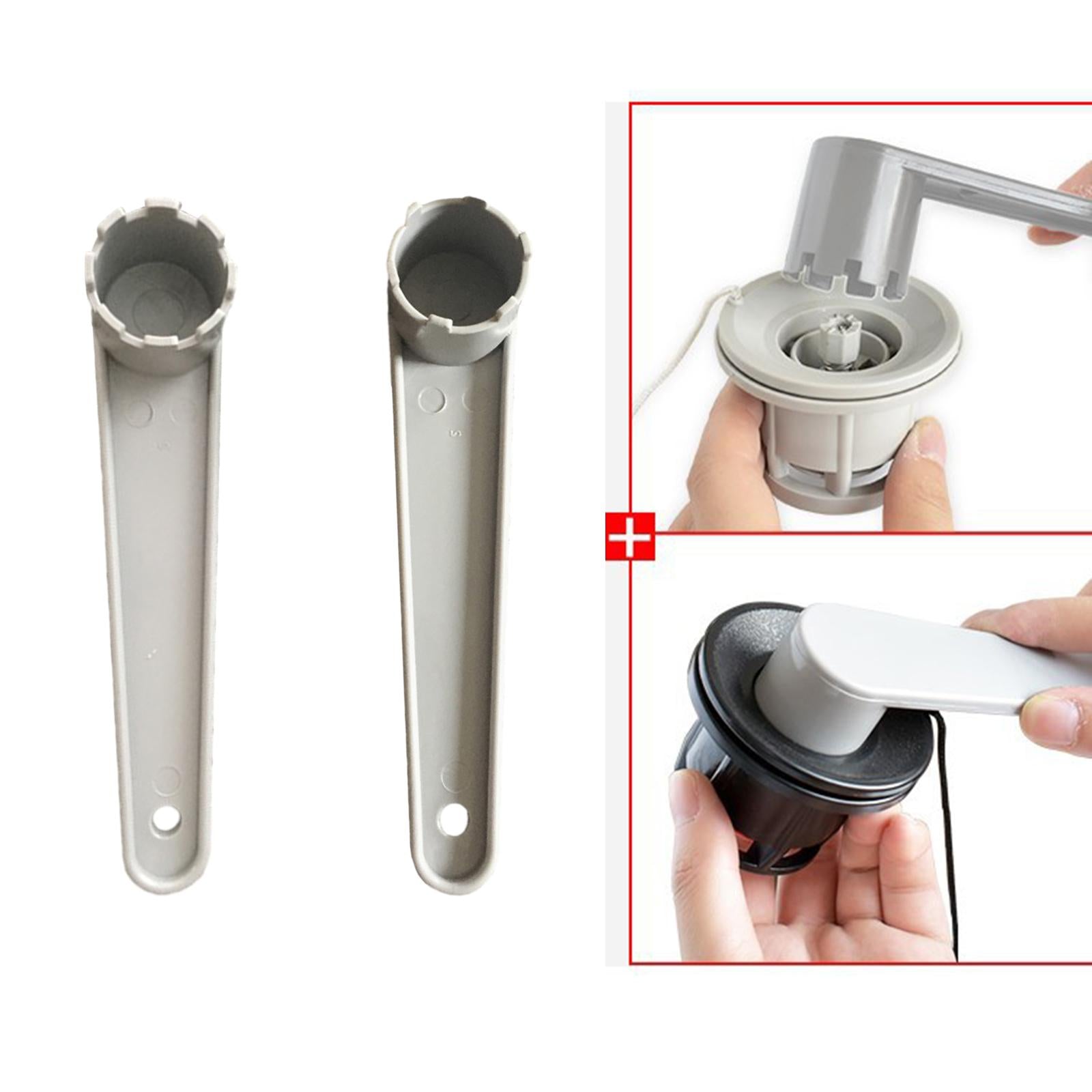 3xGray Air Valve Wrench Durable for Inflatable Boats Rubber Dinghy Canoe Rafts 8 Groove