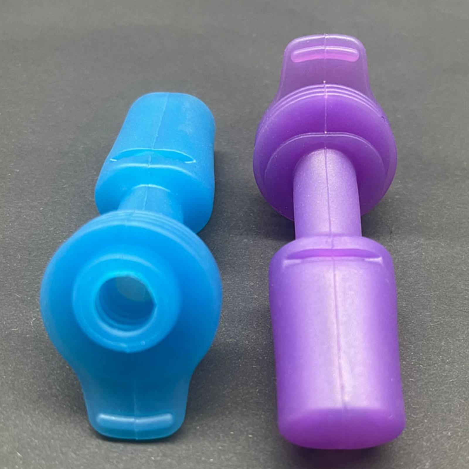 2xSilicone Bite Valve for Kettles for Hiking Biking Cycling Blue