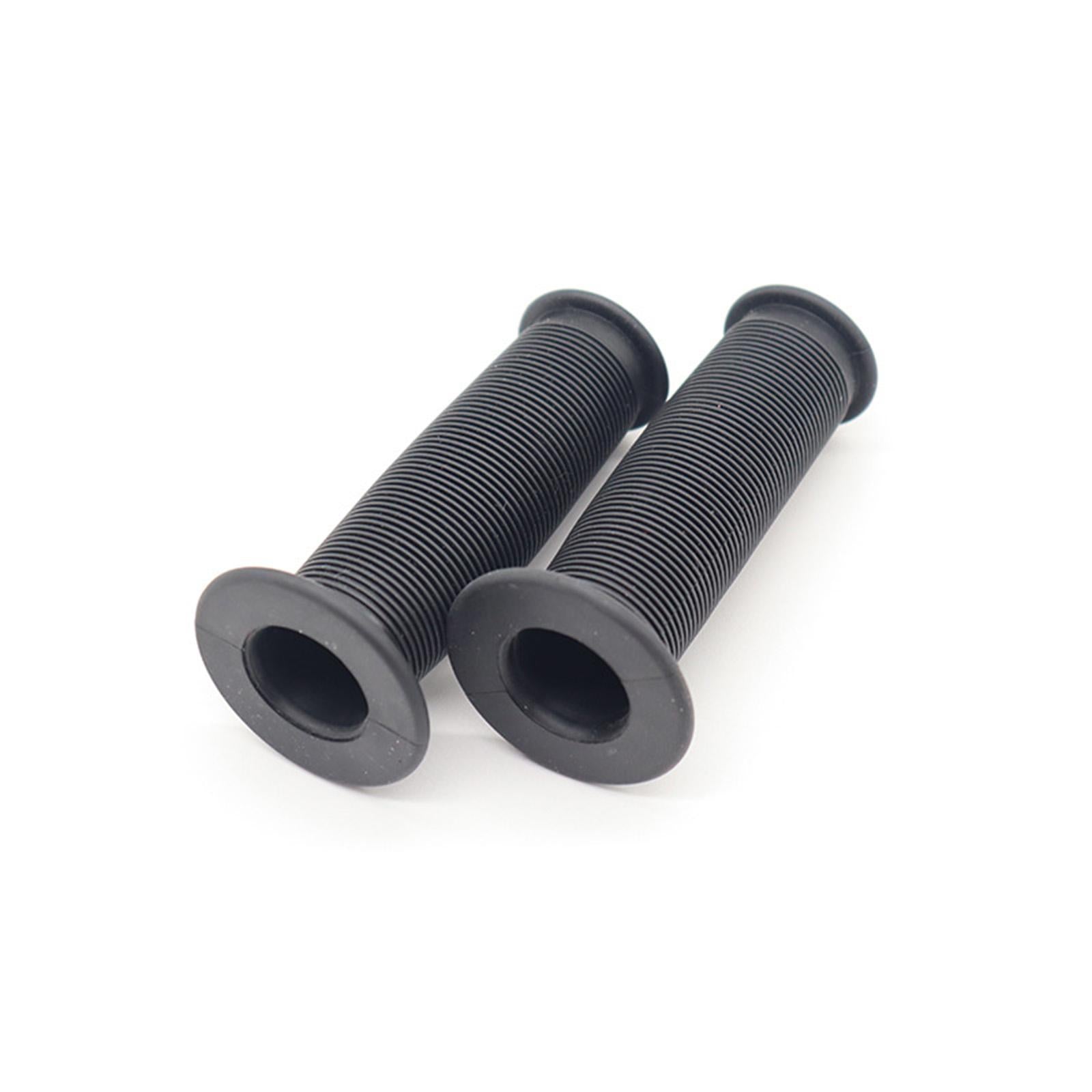 4xBike Handlebar Grip Durable Bicycle Handle Grips for Biking Skateboard Bikes Black