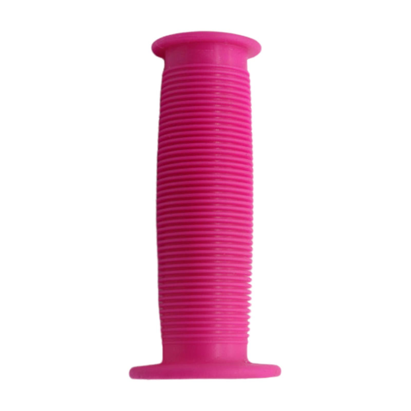 4xBike Handlebar Grip Durable Bicycle Handle Grips for Biking Skateboard Bikes Pink