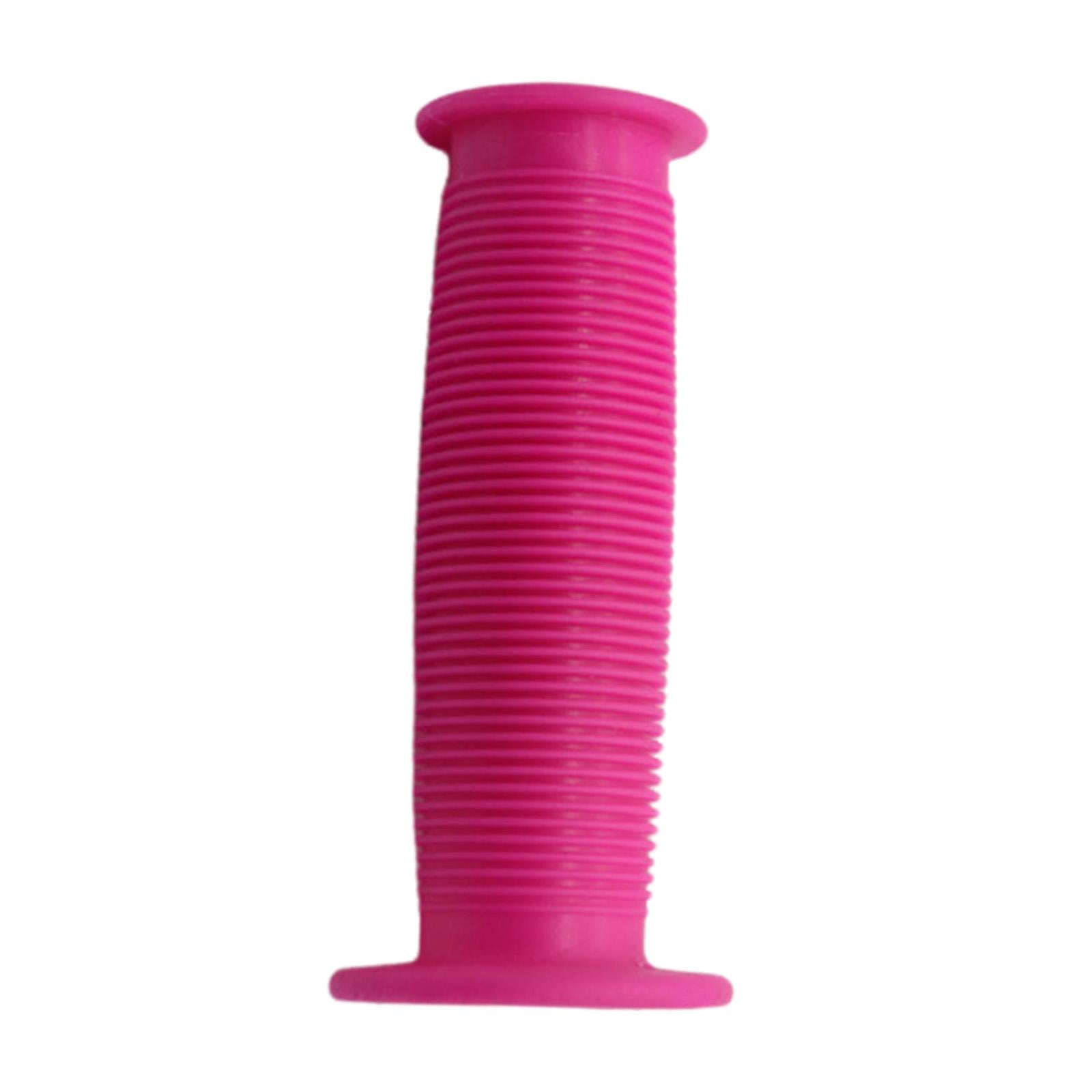 4xBike Handlebar Grip Durable Bicycle Handle Grips for Biking Skateboard Bikes Pink