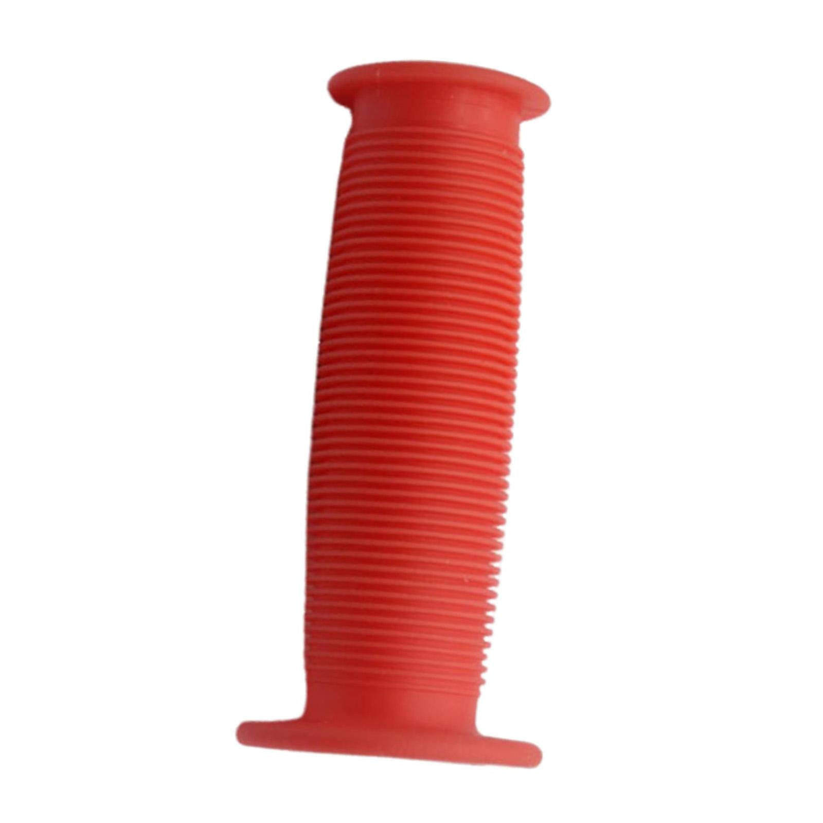 4xBike Handlebar Grip Durable Bicycle Handle Grips for Biking Skateboard Bikes Red