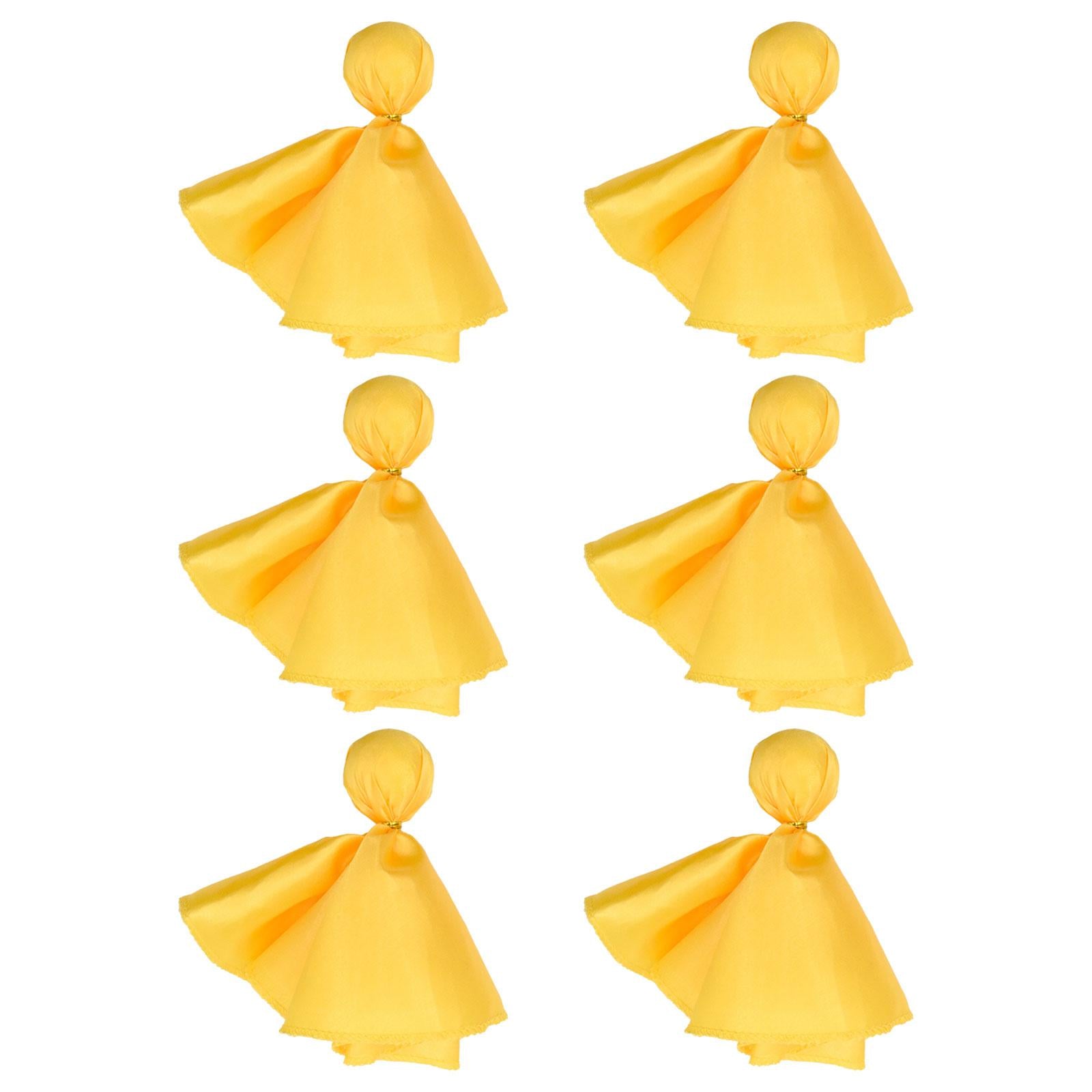 6x Football Penalty Flag Referee Flag Challenge Flags Portable Referee Props Yellow
