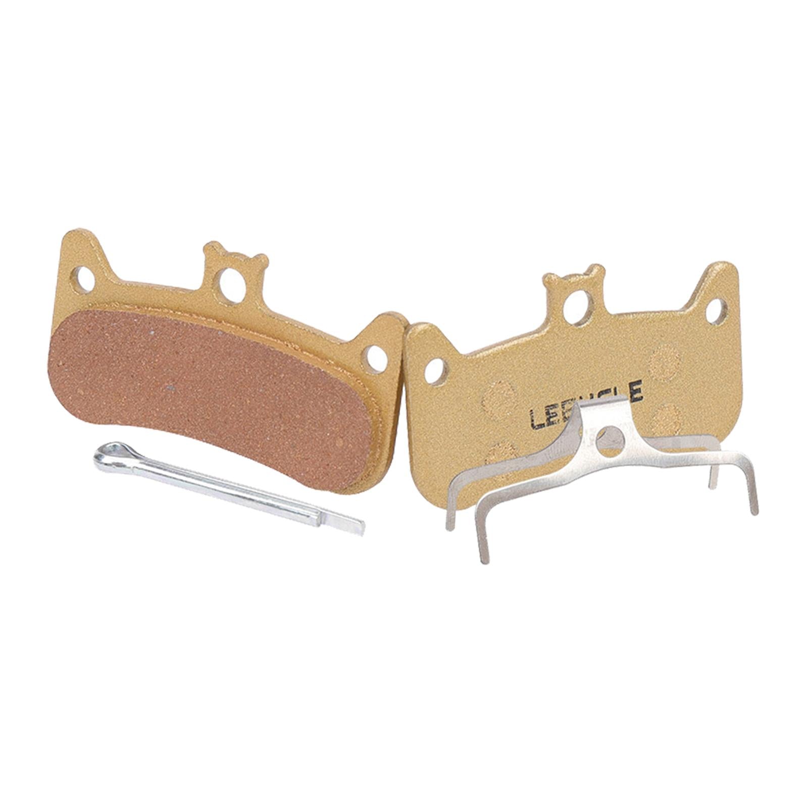2x Bike Brake Pads Easily Install Reusable Long Service Disc Brake Pads
