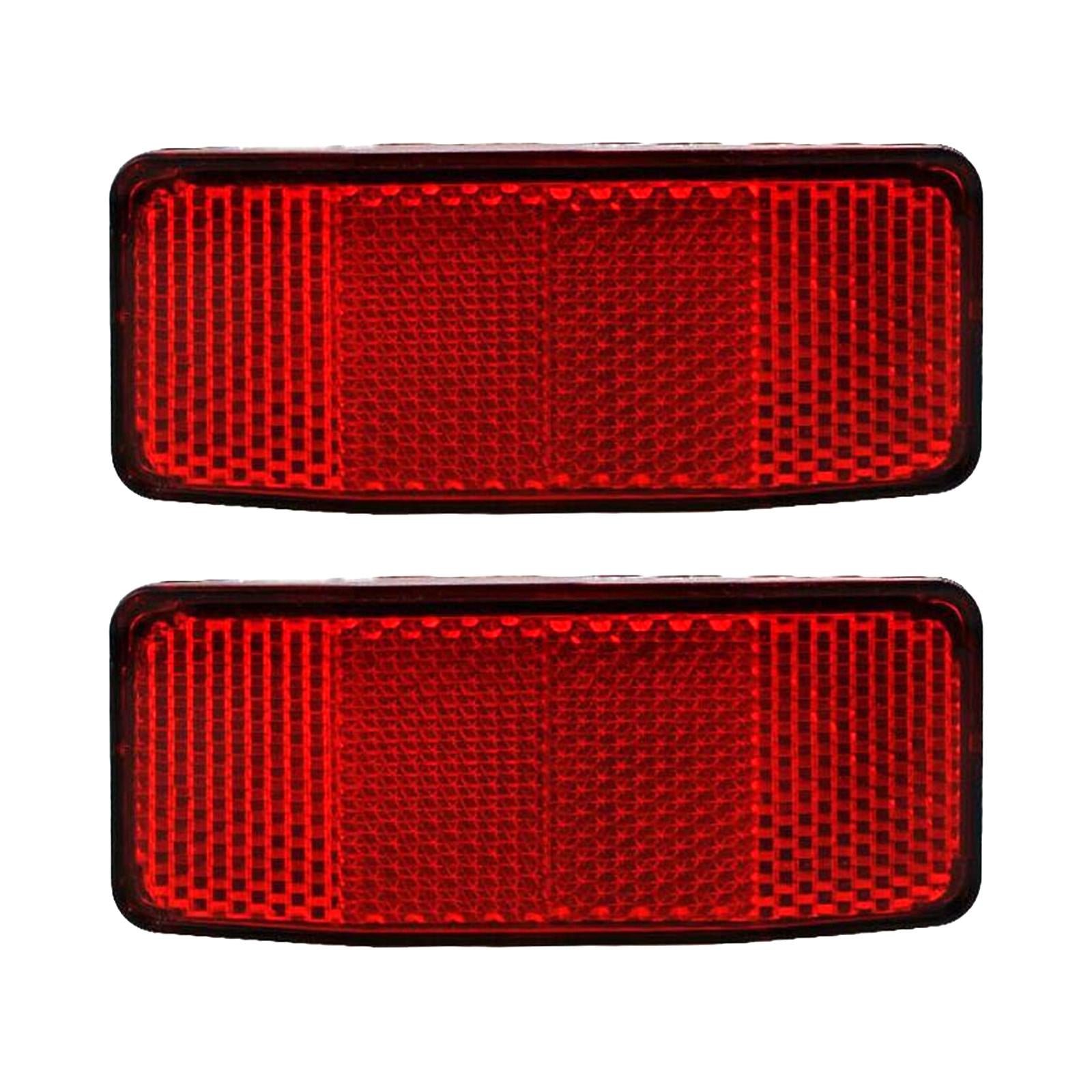 2Pcs Bike Reflectors for Night Riding Mountain Road Bikes Bicycle Reflectors