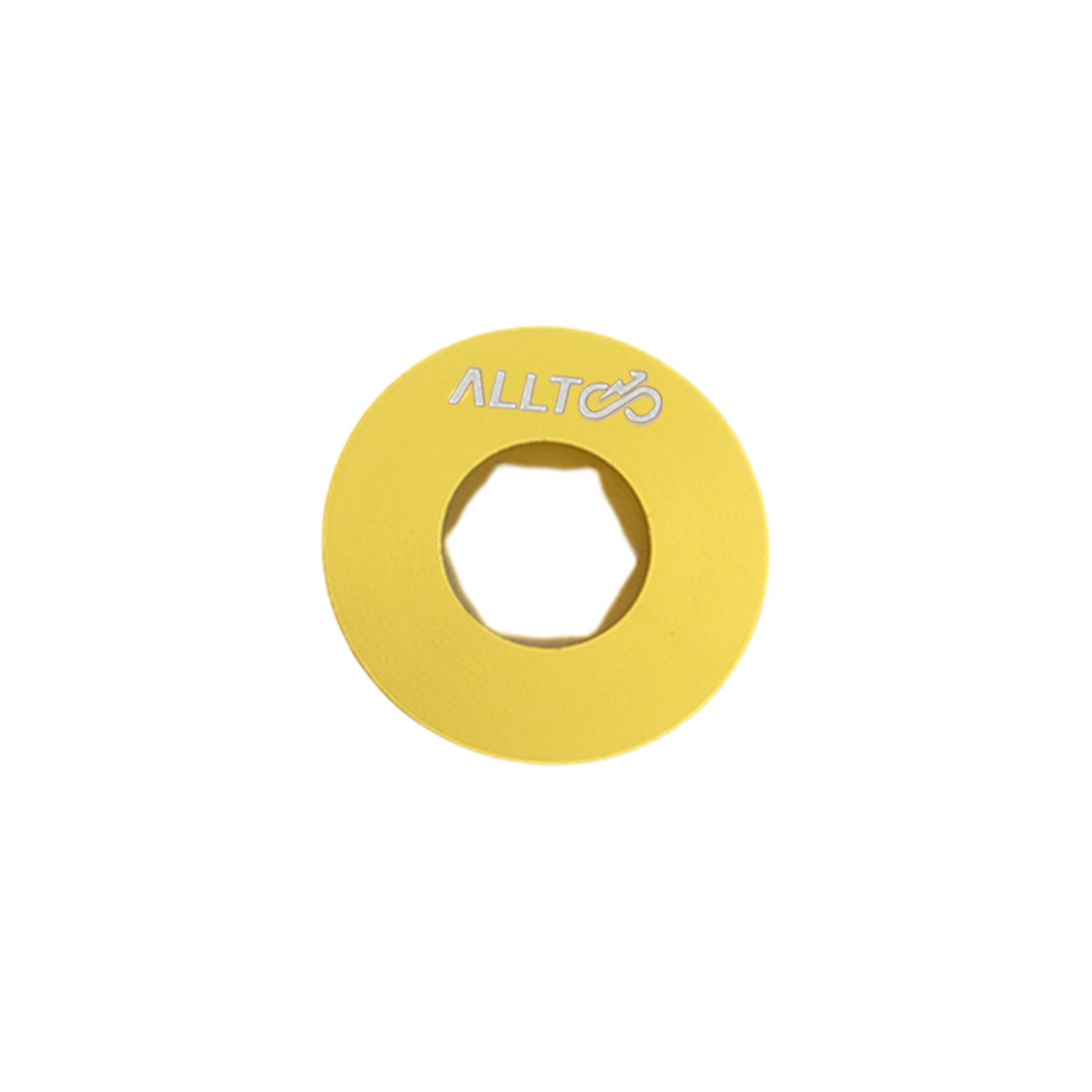 Bike Crankset Screw Bike Crank Bolt Crank Screw Cover for BMX Mountain Bikes Gold