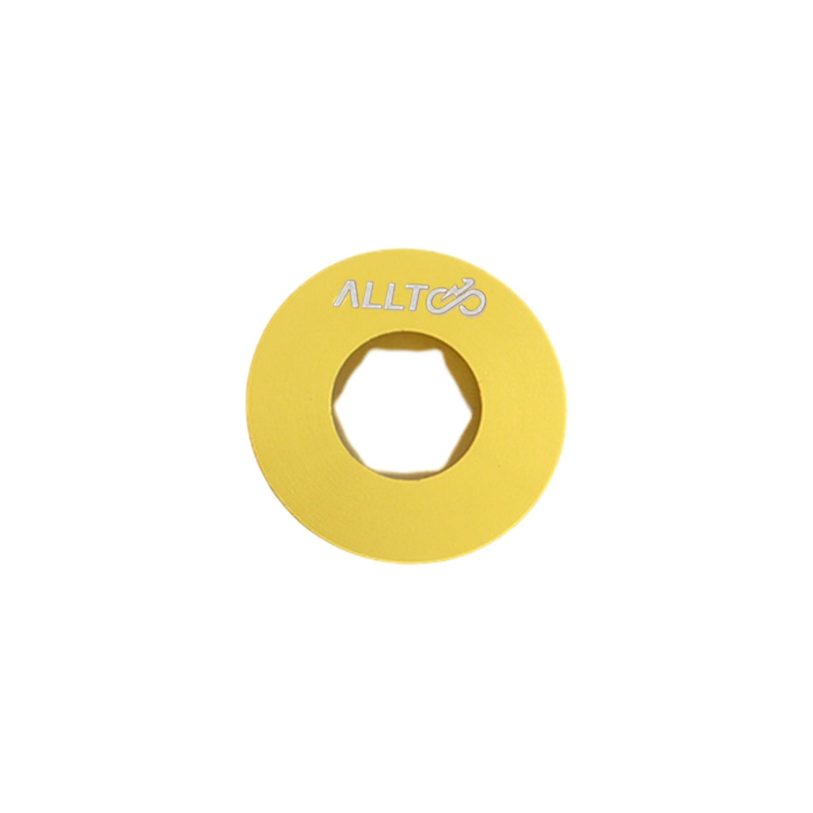 Bike Crankset Screw Bike Crank Bolt Crank Screw Cover for BMX Mountain Bikes Gold