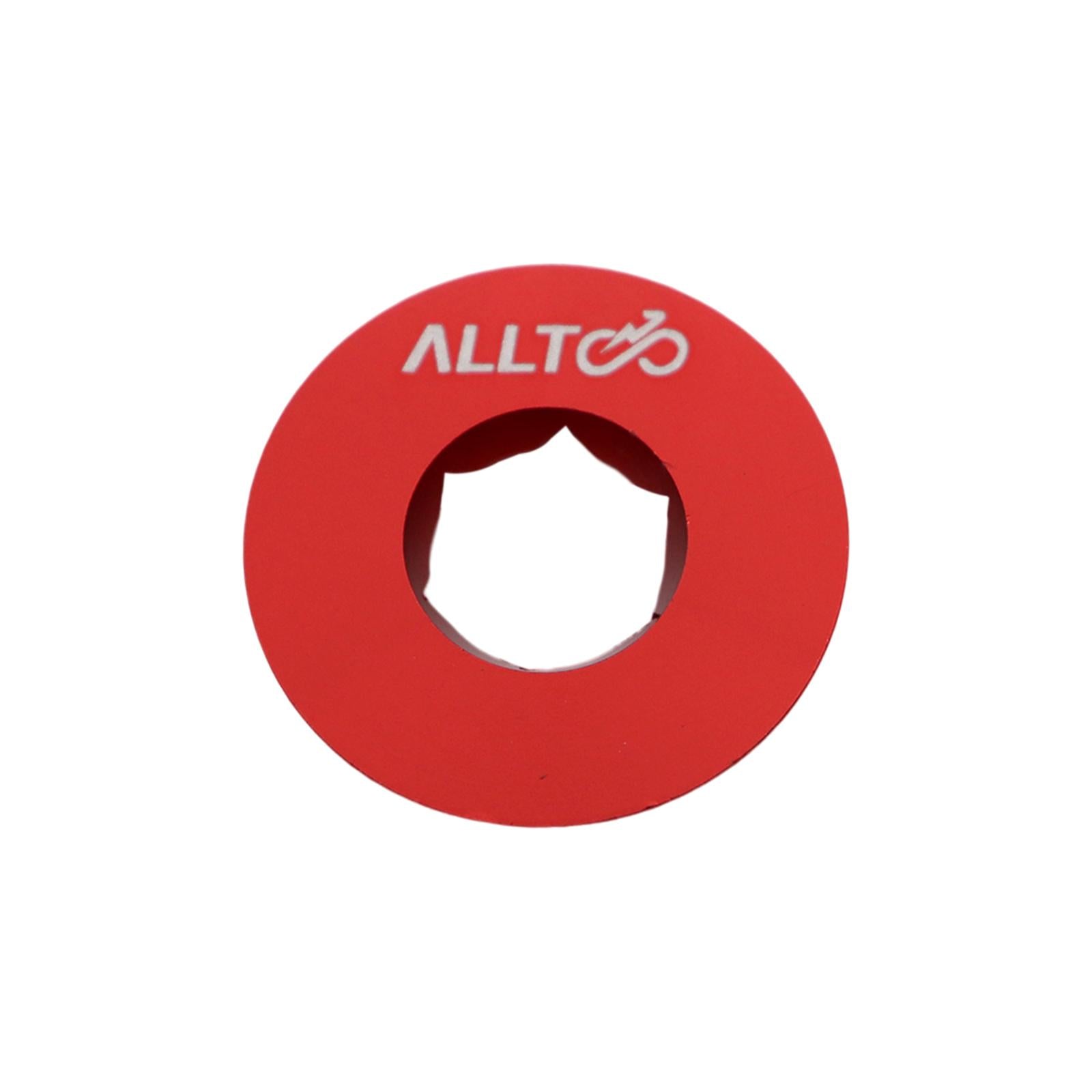 Bike Crankset Screw Bike Crank Bolt Crank Screw Cover for BMX Mountain Bikes Red