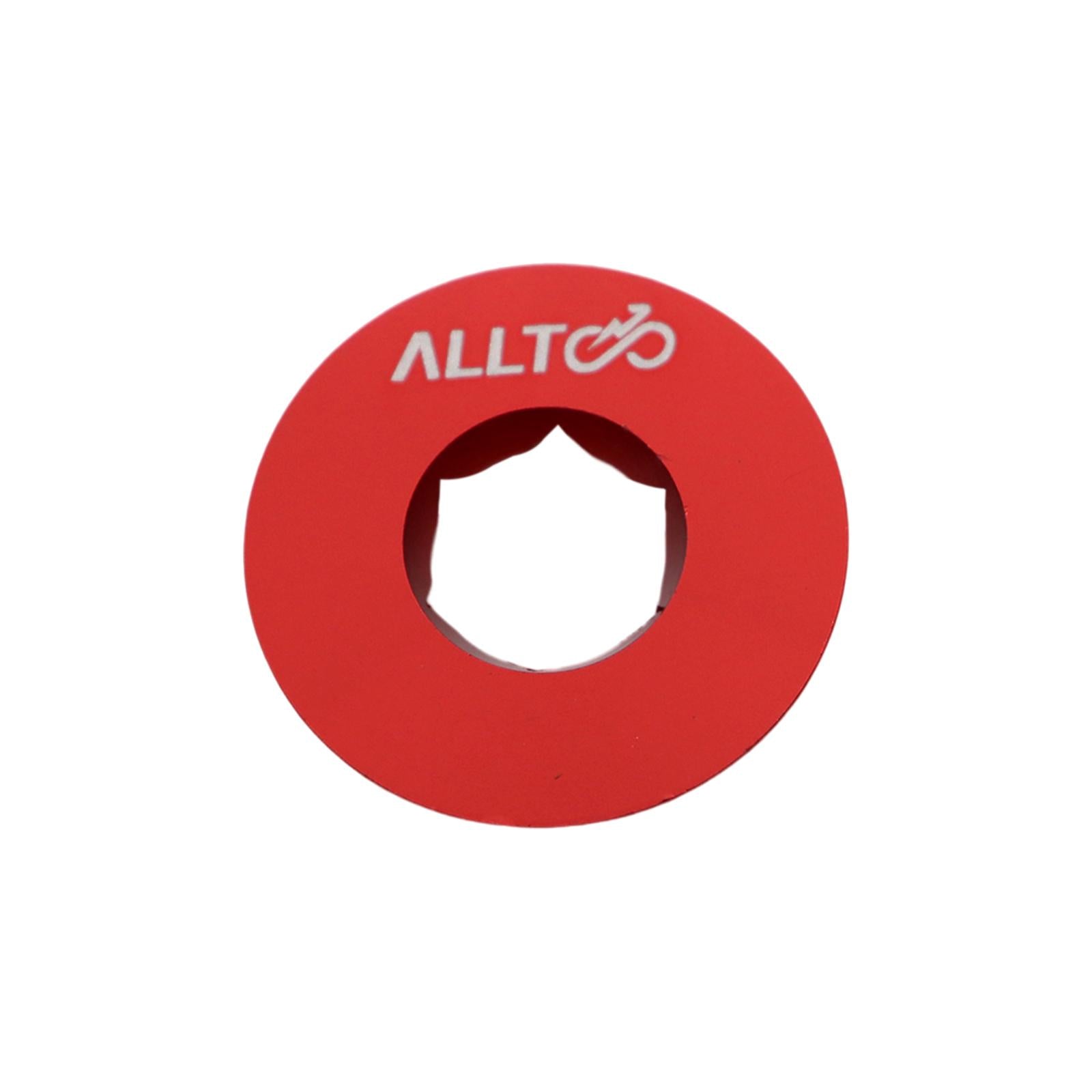 Bike Crankset Screw Bike Crank Bolt Crank Screw Cover for BMX Mountain Bikes Red