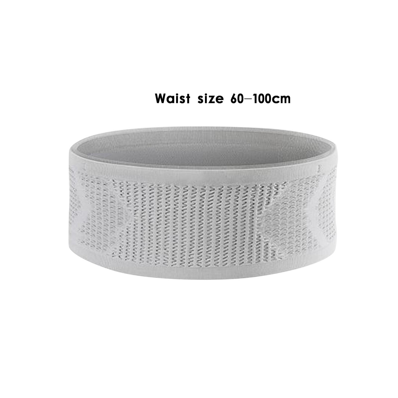 Running Belt Fanny Bag Lightweight Running Waist Belt for Gym Sports Workout M Gray