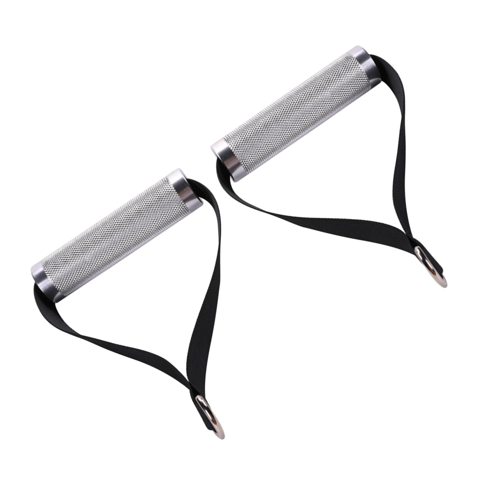 Cable Machines Workout Handles Attachment Sturdy Aluminum for Outdoor Indoor
