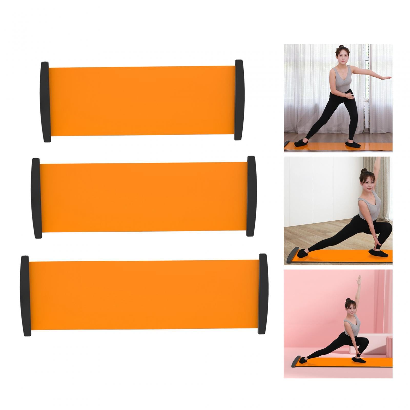 Slide Board Portable Balance Mat Sliding Mat for Working Out Skiing Home Gym 1.4m