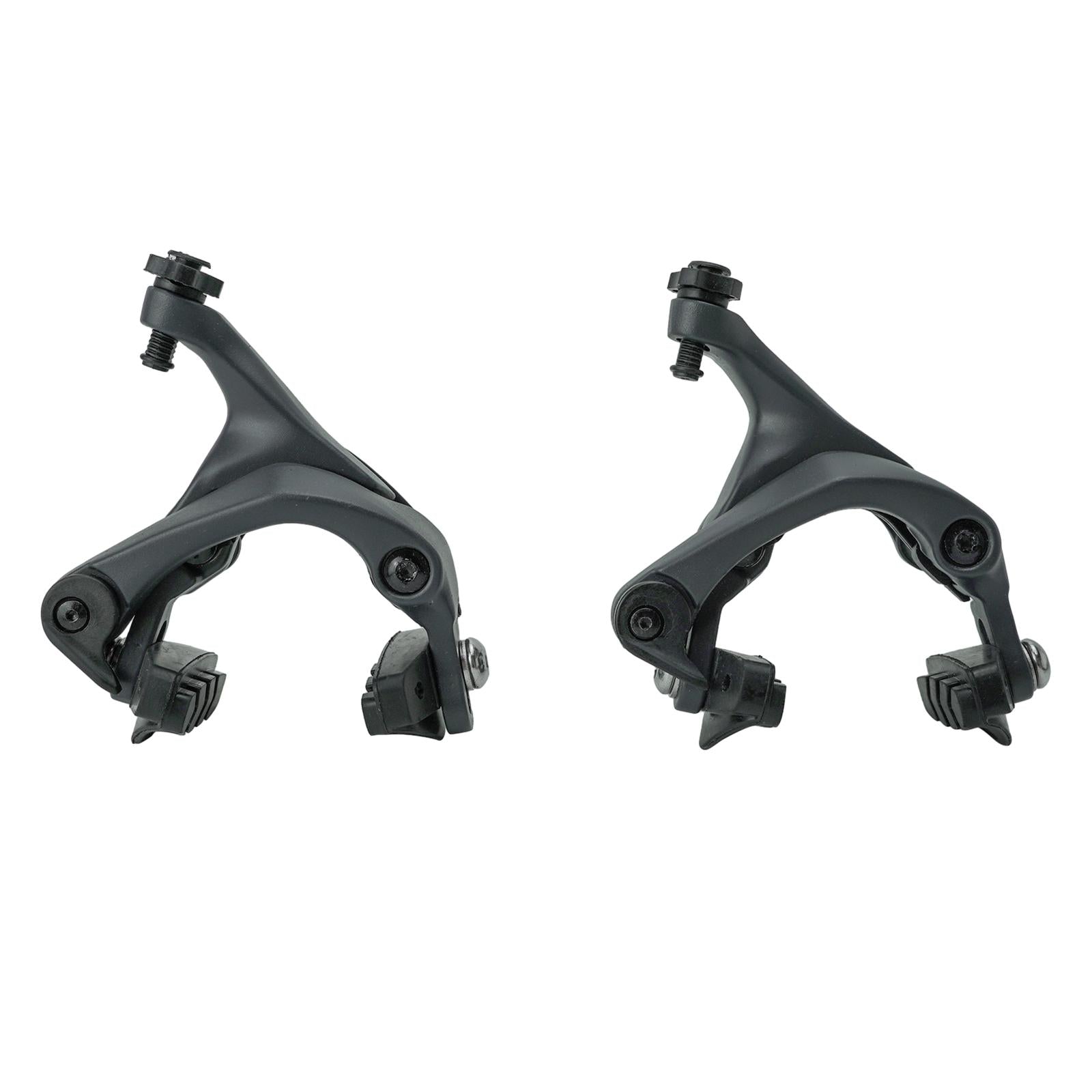Bike Front Rear Caliper Brakes Clamp Durable Smooth Braking Aluminum Alloy
