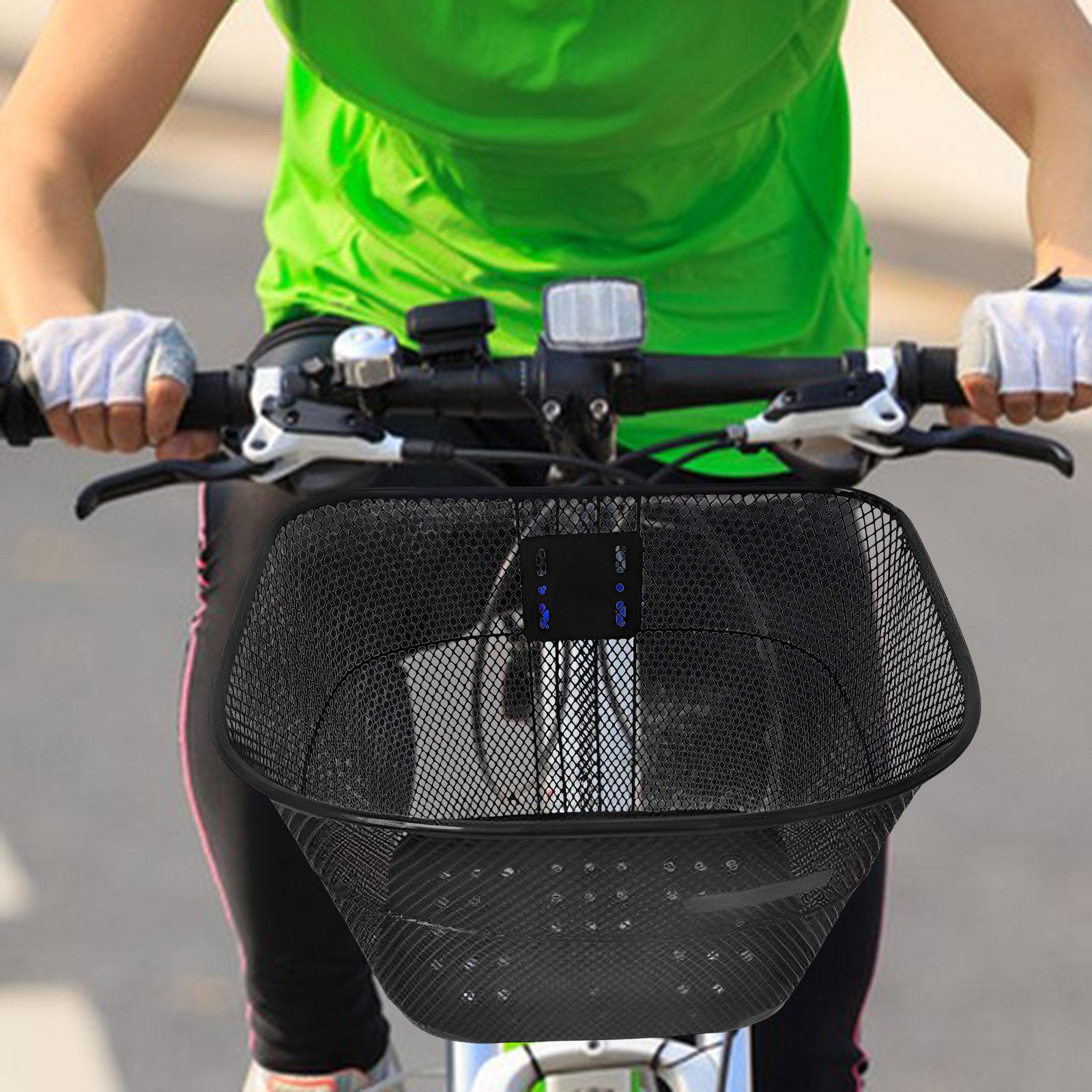 Bicycle Basket Universal Durable Storage Basket for Shopping Outdoor