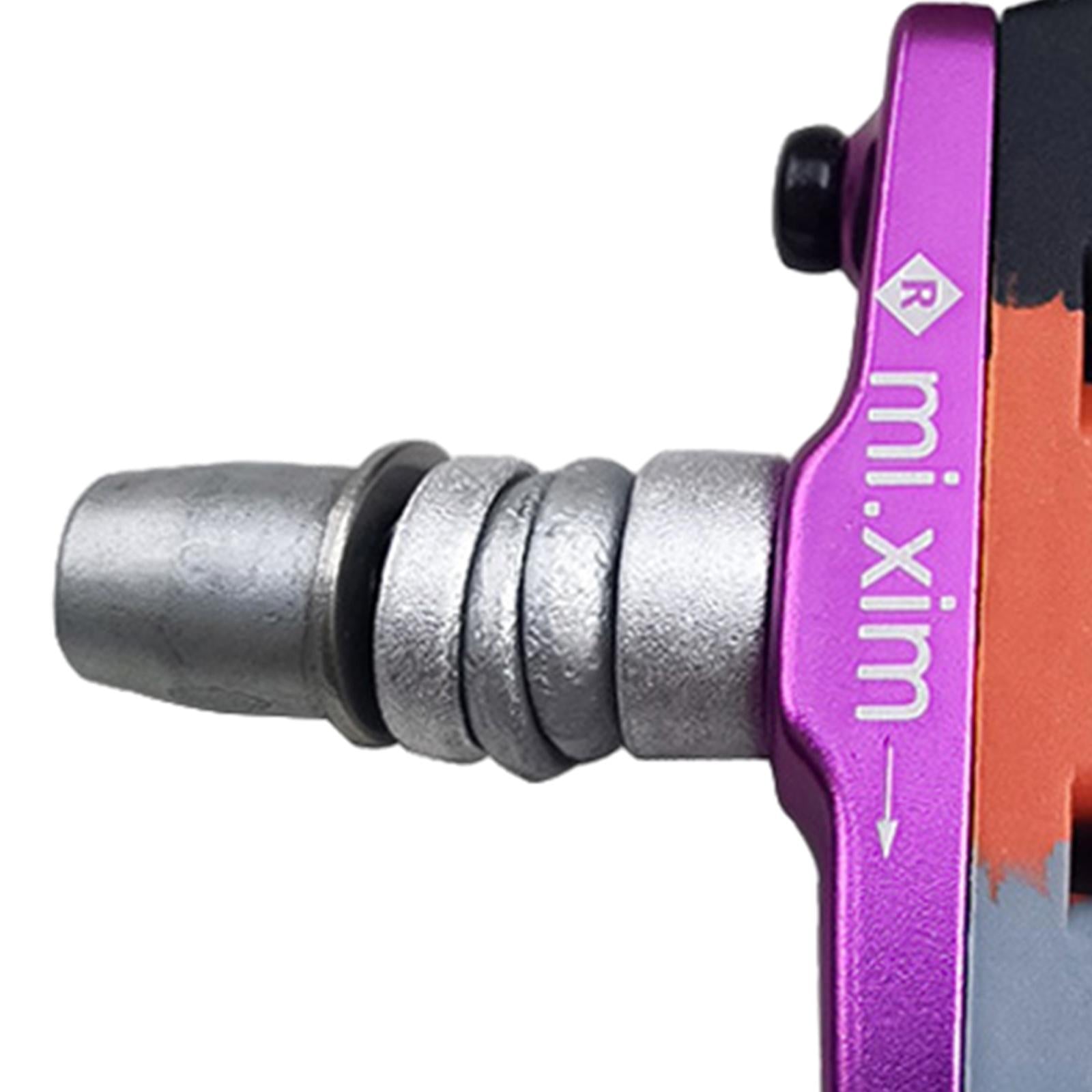2Pcs Brake Pads Shoes Easy to Store Bike Parts Replaceable V Type Brake Pads violet