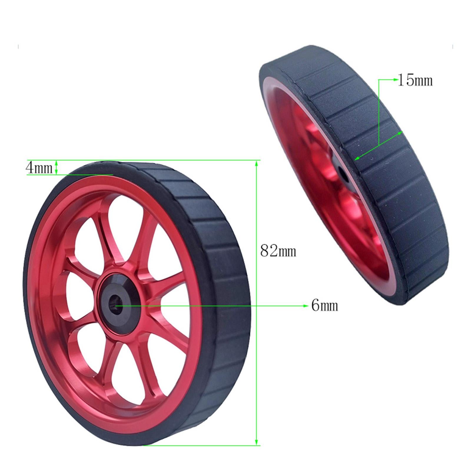 Bicycle Easy Wheels Extension Rod Telescopic Bar for Rear Cargo Transport Red