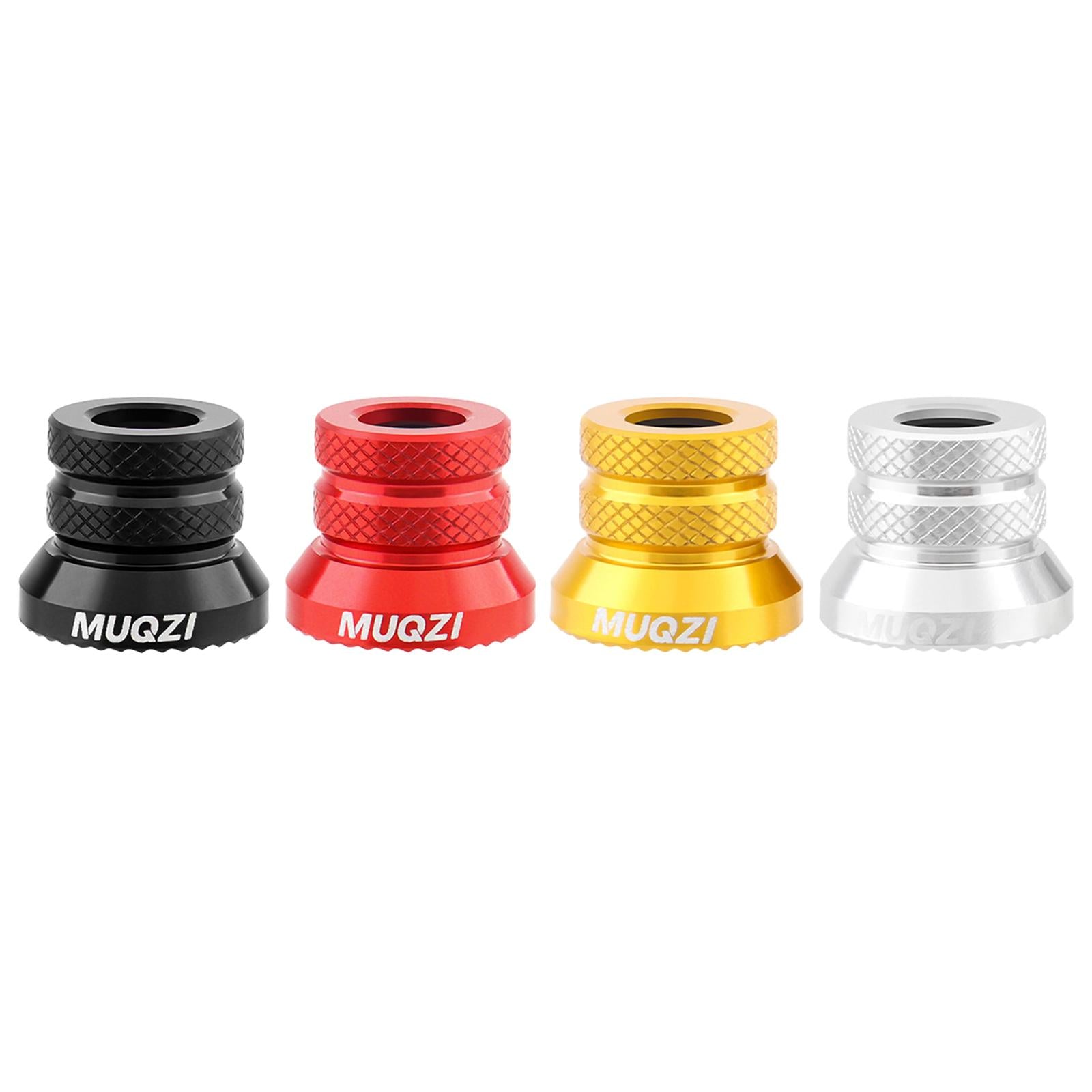 4xHub Nut Portable Durable Replacement Sturdy Non Slip Riding Spare Parts Black