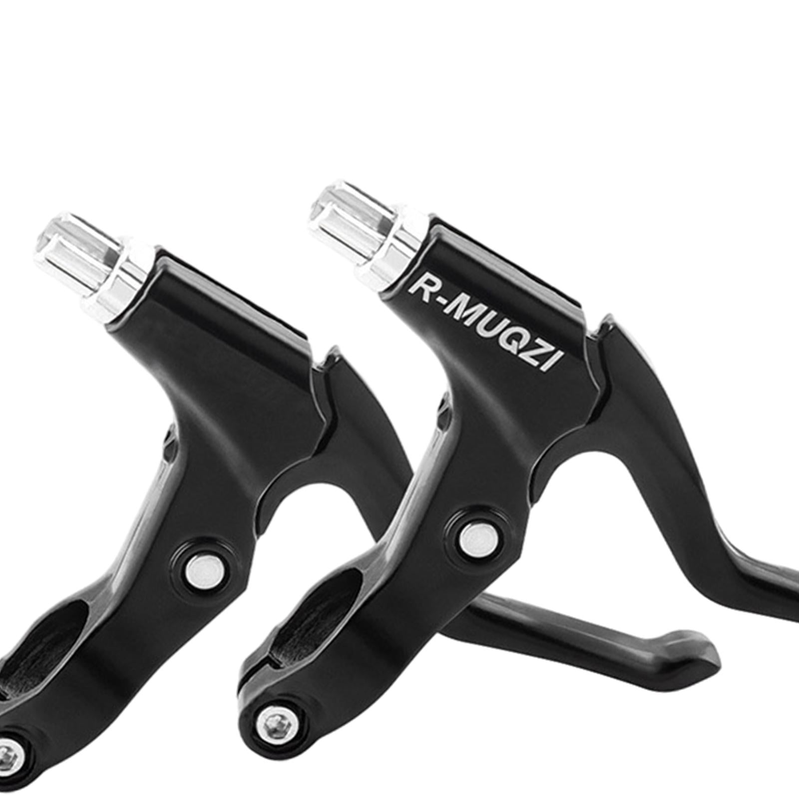 Bicycle Brake Lever Black 2Pcs for Fixed Gear Bicycle Road Bike Folding Bike