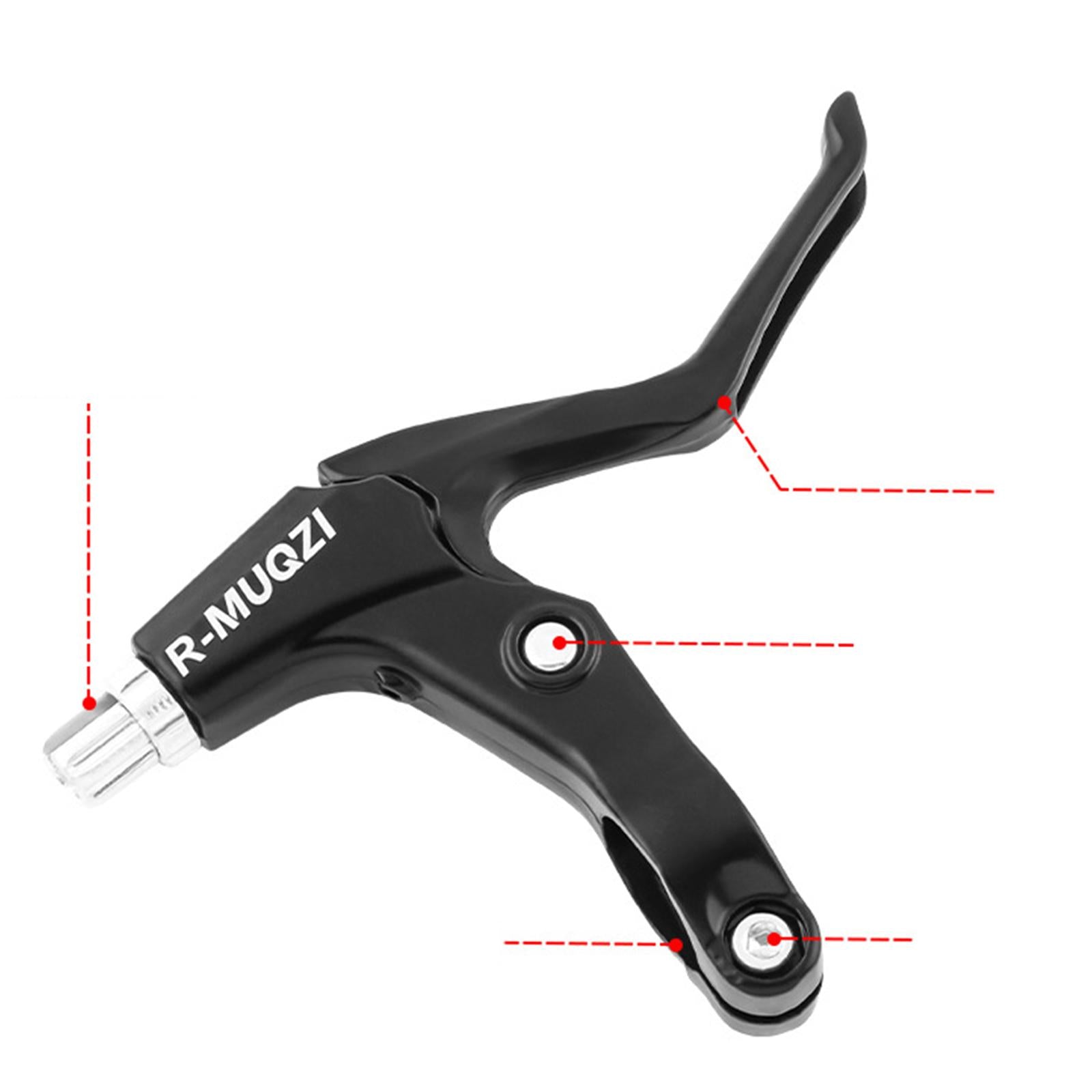 Bicycle Brake Lever Black 2Pcs for Fixed Gear Bicycle Road Bike Folding Bike