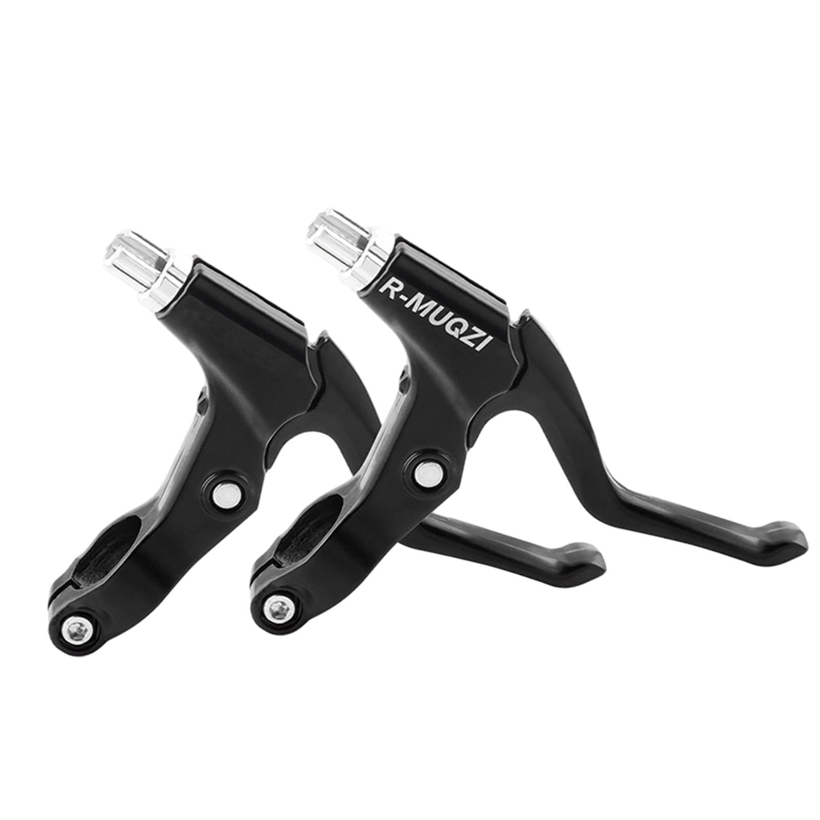 Bicycle Brake Lever Black 2Pcs for Fixed Gear Bicycle Road Bike Folding Bike