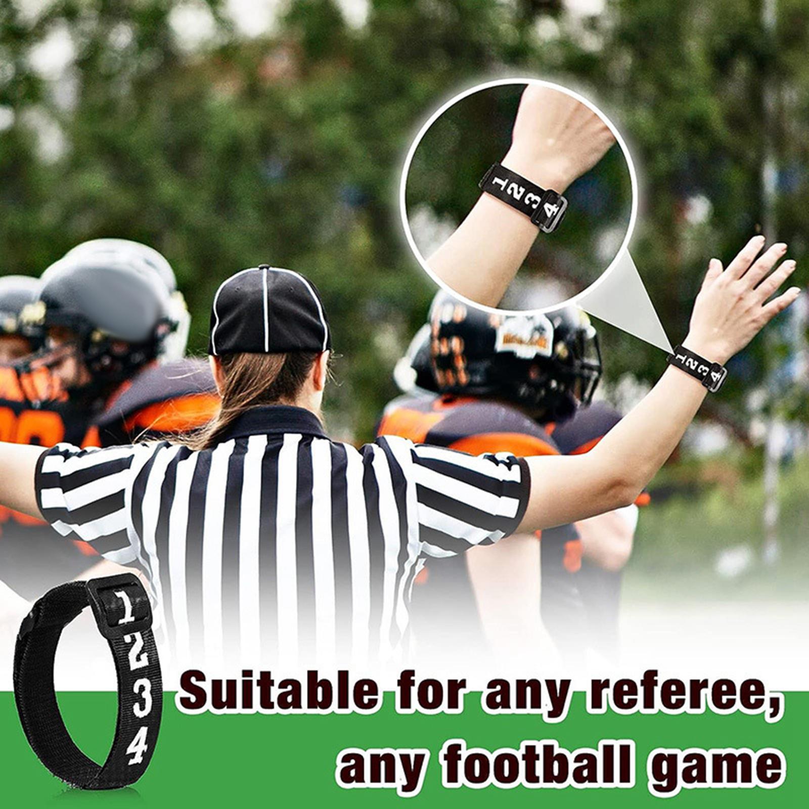 4xFootball Chain Clip Football Yard Markers for Men Direct Replacement Premium Orange