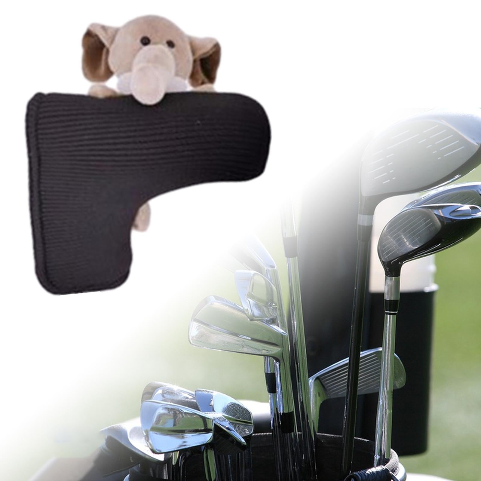 Knitted Golf Club Head Covers Golf Wood Head Cover for Adults Outdoor Sports elephant
