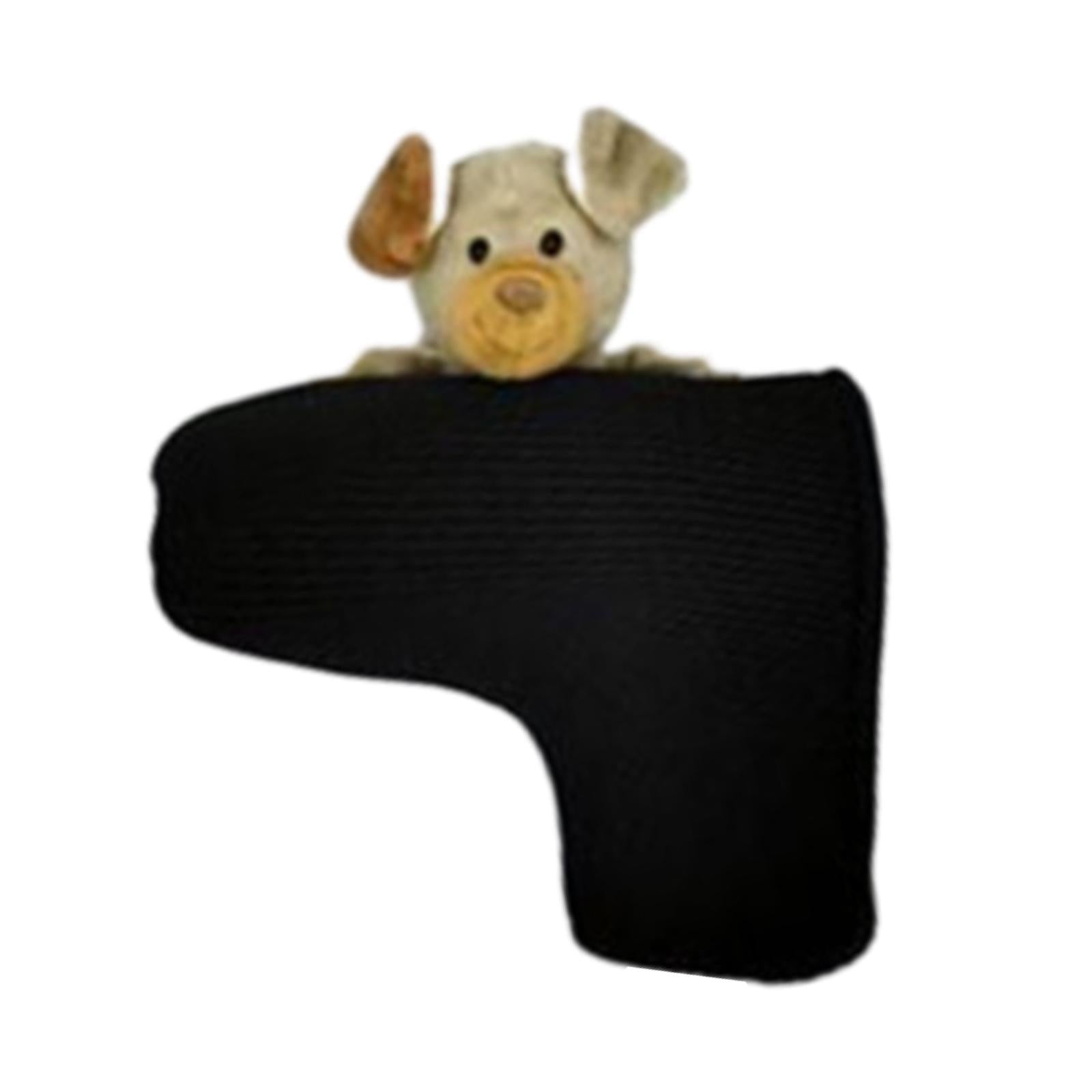 Knitted Golf Club Head Covers Golf Wood Head Cover for Adults Outdoor Sports dog