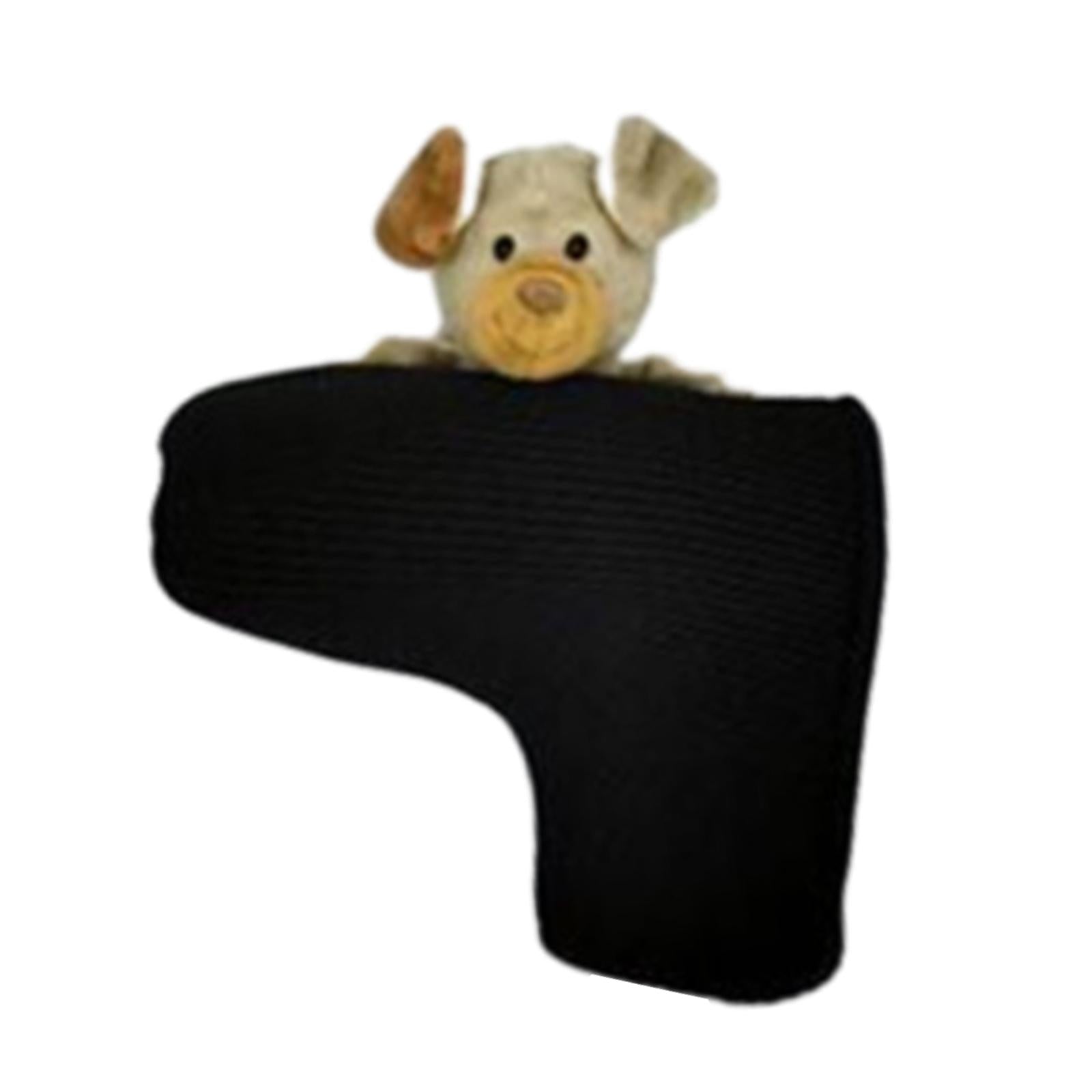 Knitted Golf Club Head Covers Golf Wood Head Cover for Adults Outdoor Sports dog