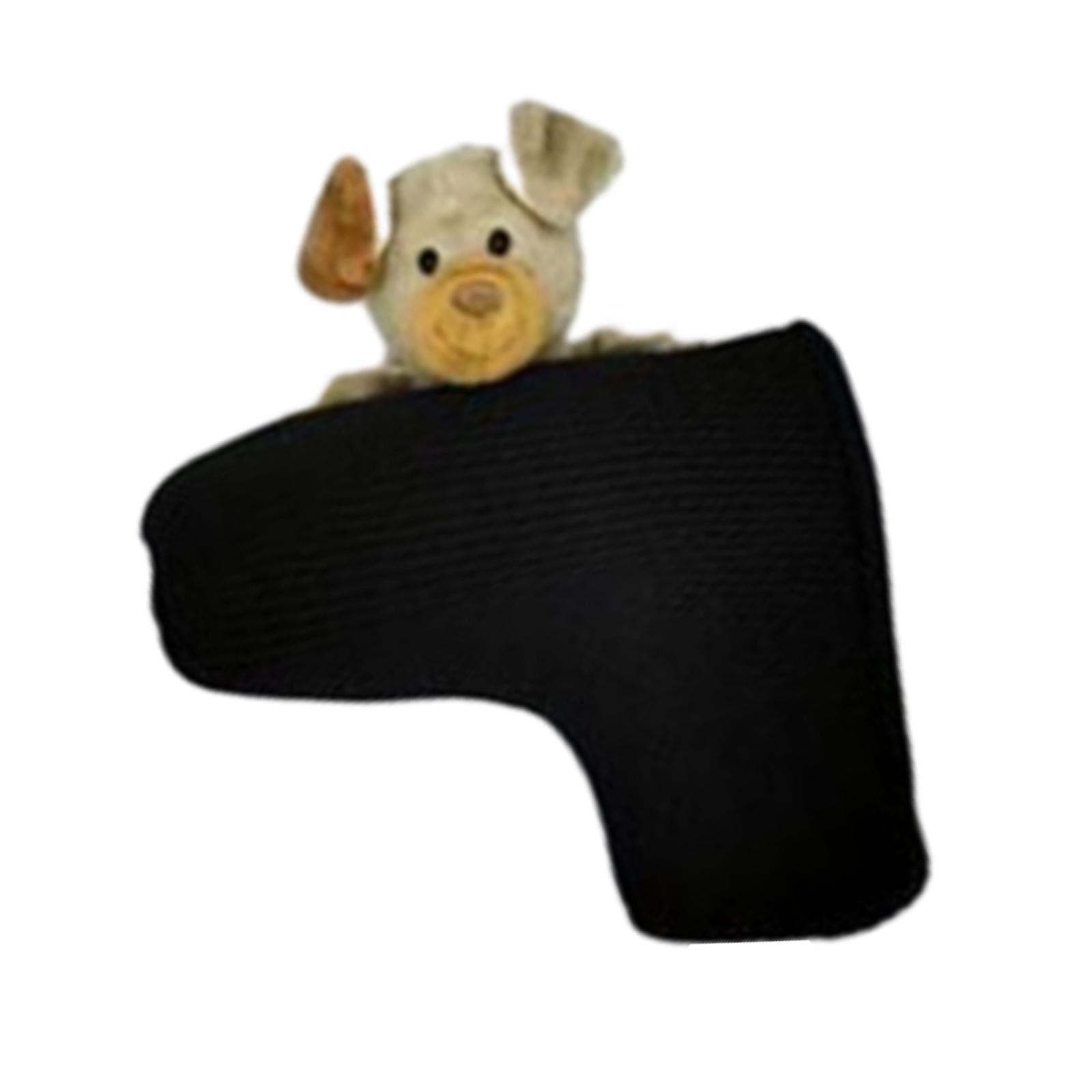 Knitted Golf Club Head Covers Golf Wood Head Cover for Adults Outdoor Sports dog