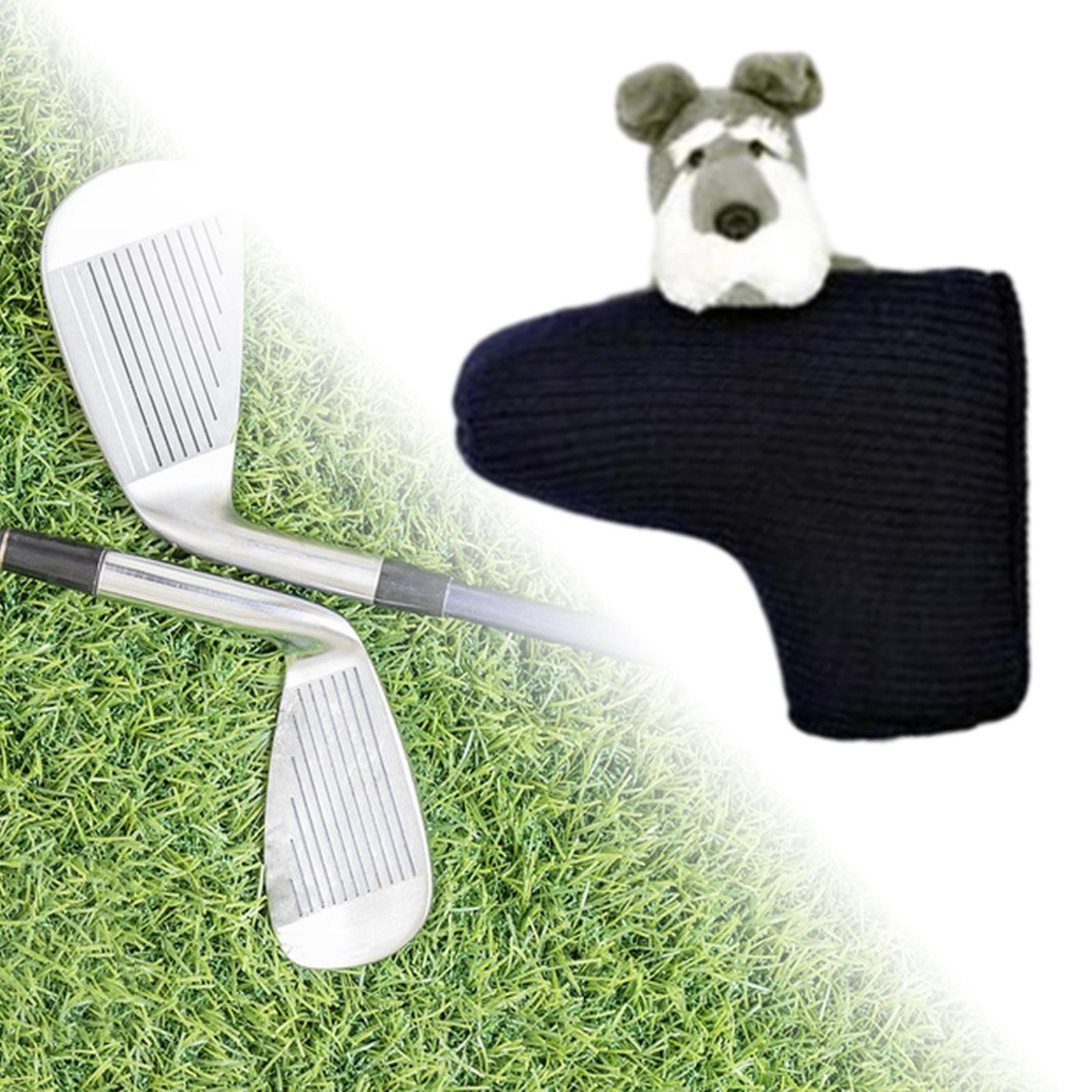 Knitted Golf Club Head Covers Golf Wood Head Cover for Adults Outdoor Sports serena