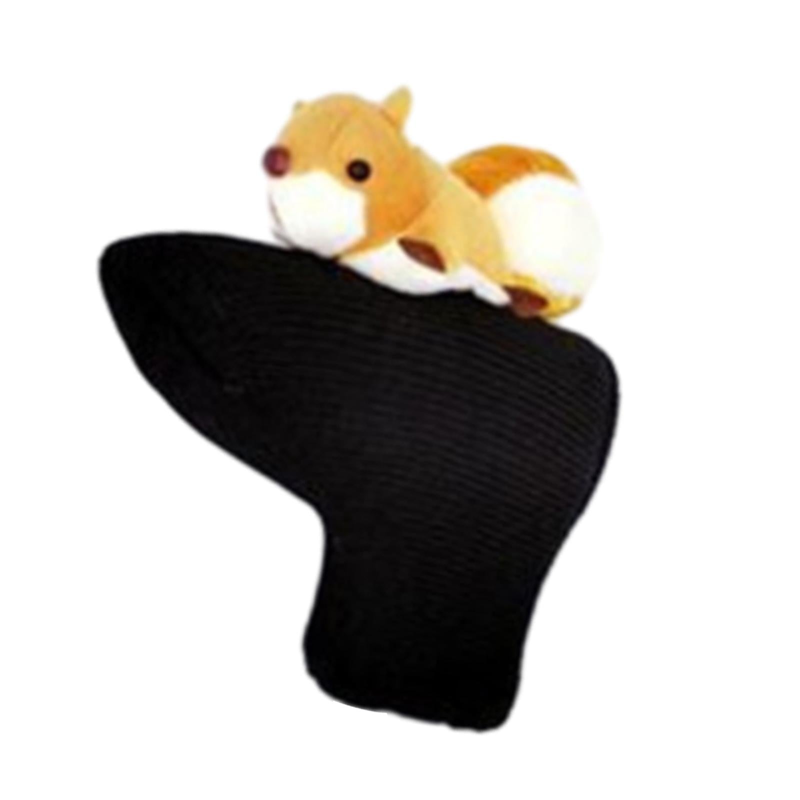 Knitted Golf Club Head Covers Golf Wood Head Cover for Adults Outdoor Sports squirrel