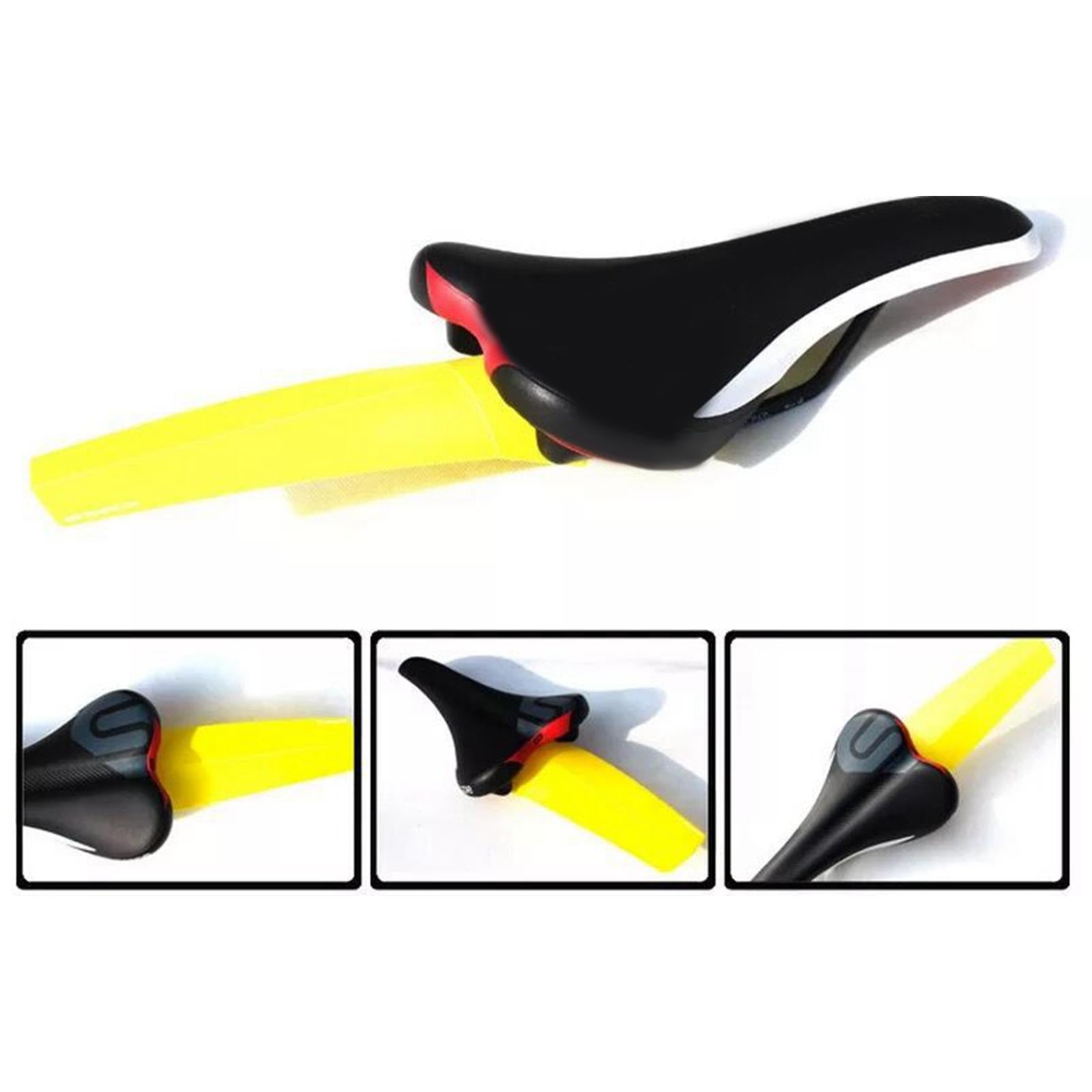 2x2x Bicycle Mudguard Easy to Install Riding Replacement Part Biking Saver Yellow