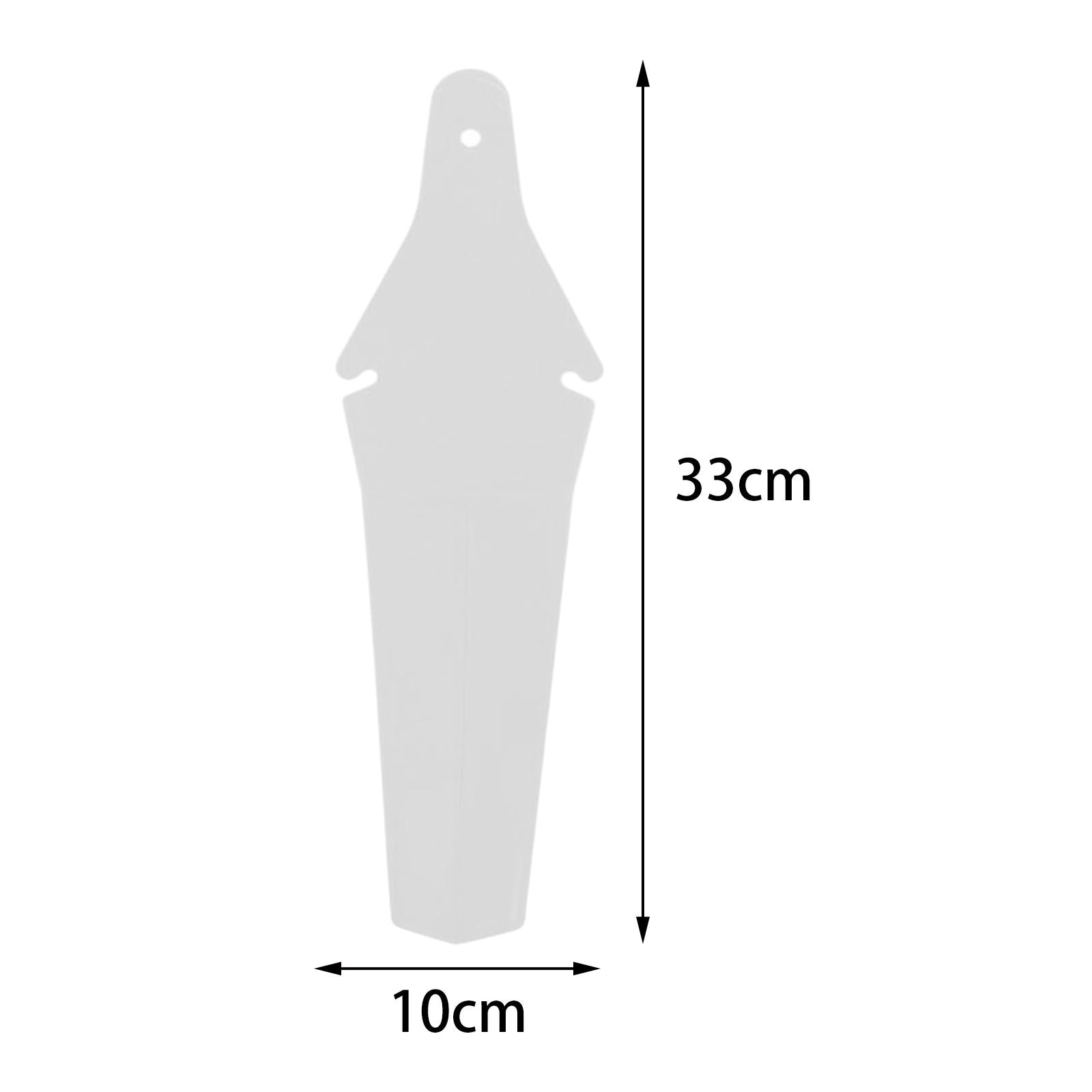 2x2x Bicycle Mudguard Easy to Install Riding Replacement Part Biking Saver Green