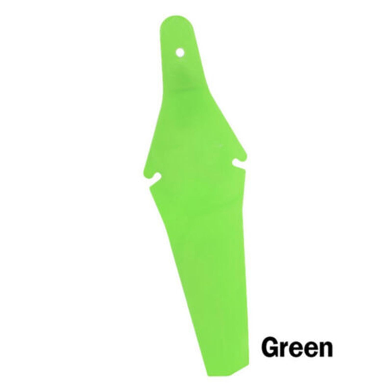 2x2x Bicycle Mudguard Easy to Install Riding Replacement Part Biking Saver Green