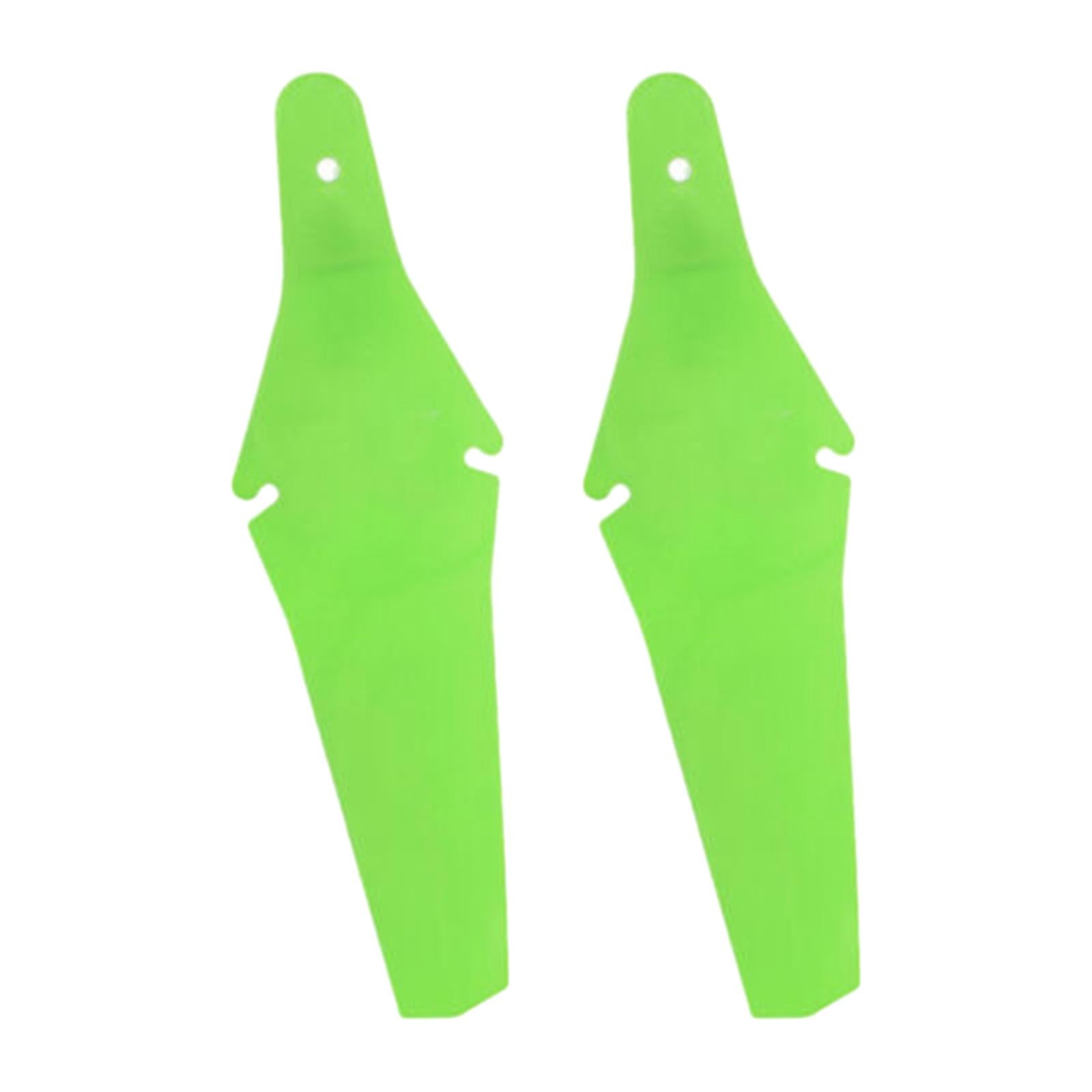 2x2x Bicycle Mudguard Easy to Install Riding Replacement Part Biking Saver Green