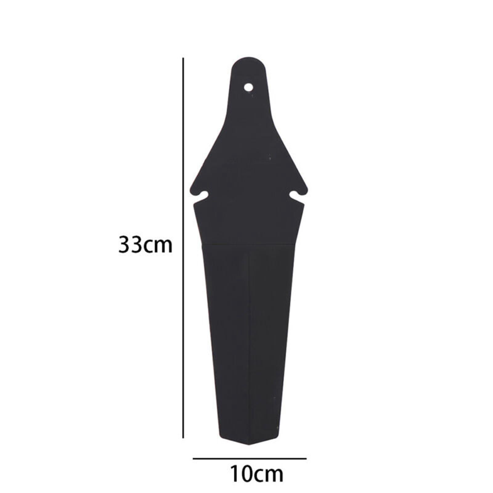 2x2x Bicycle Mudguard Easy to Install Riding Replacement Part Biking Saver Black
