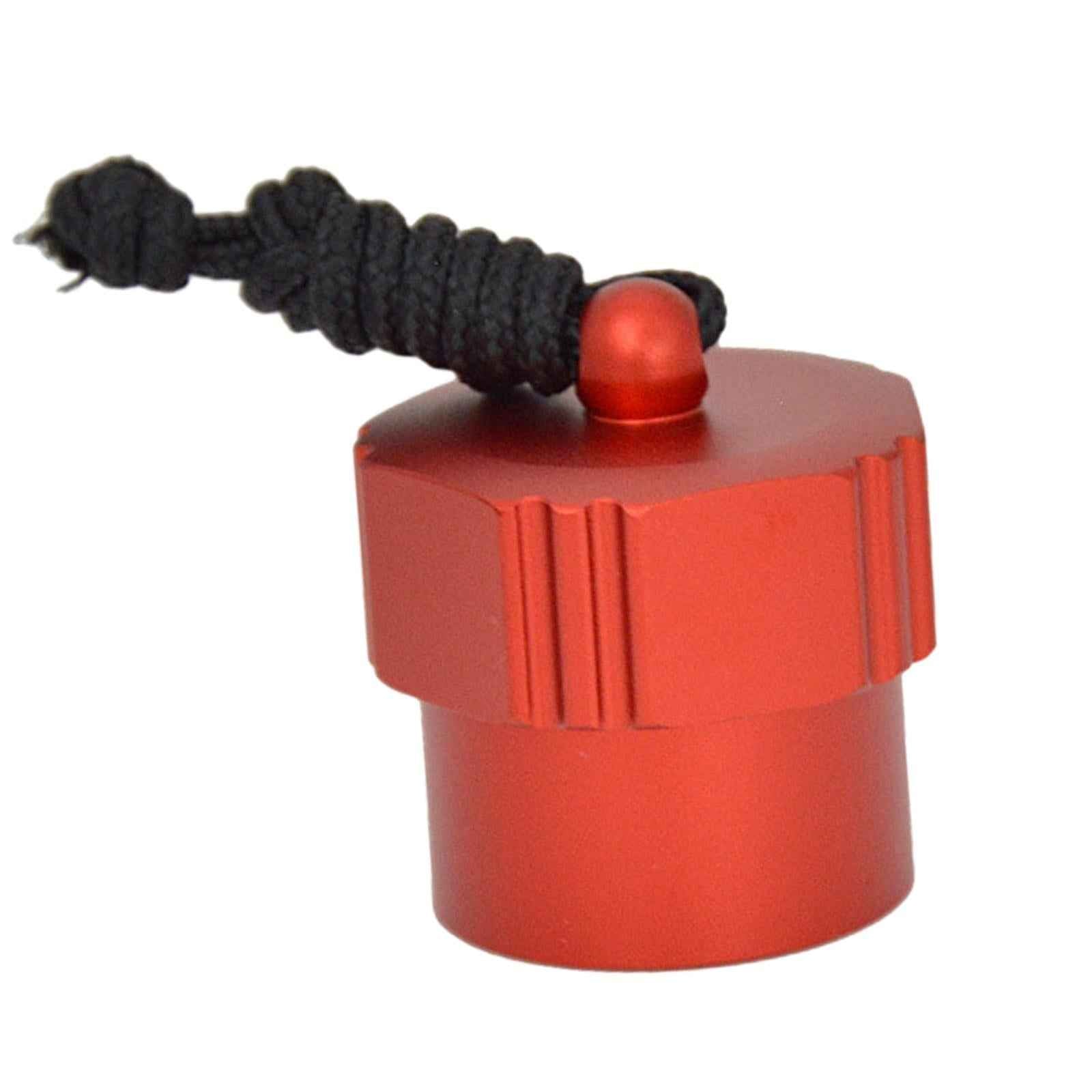 Scuba Diving Dust Cap Dust Plug for Din Tank Valve Din First Stage Regulator Internal Thread Red