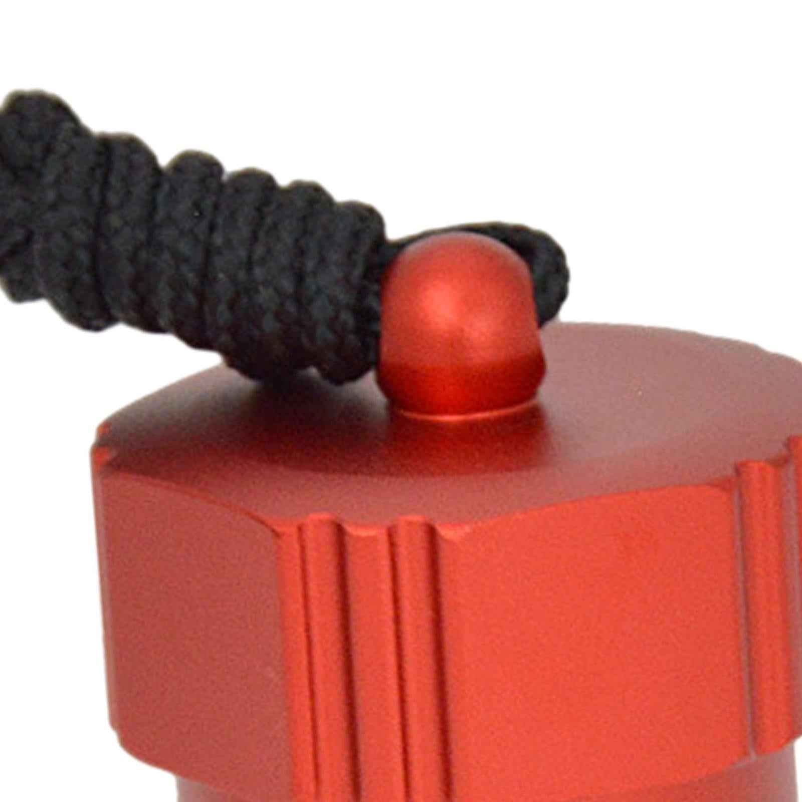 Scuba Diving Dust Cap Dust Plug for Din Tank Valve Din First Stage Regulator Internal Thread Red
