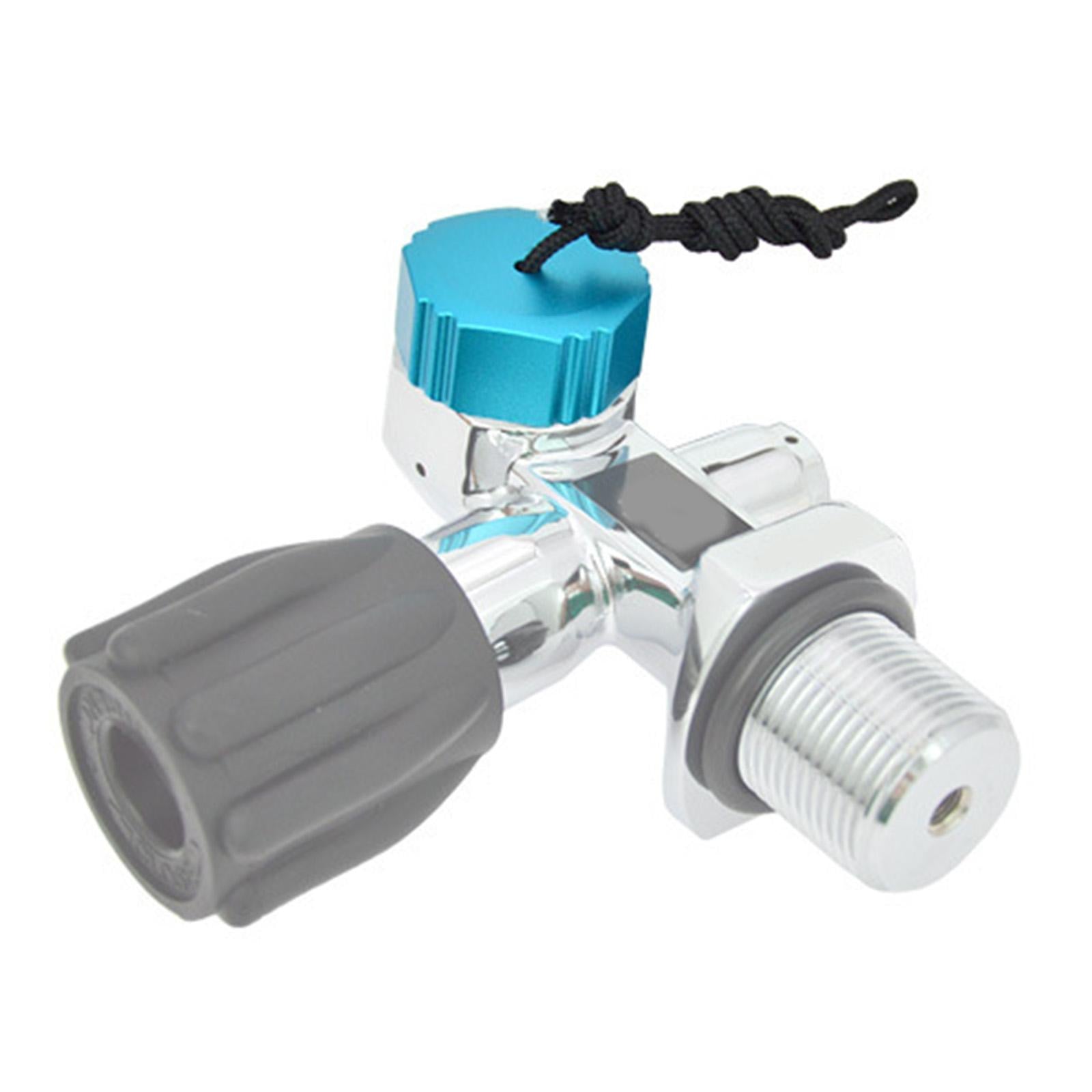 Scuba Diving Dust Cap Dust Plug for Din Tank Valve Din First Stage Regulator External Thread Blue