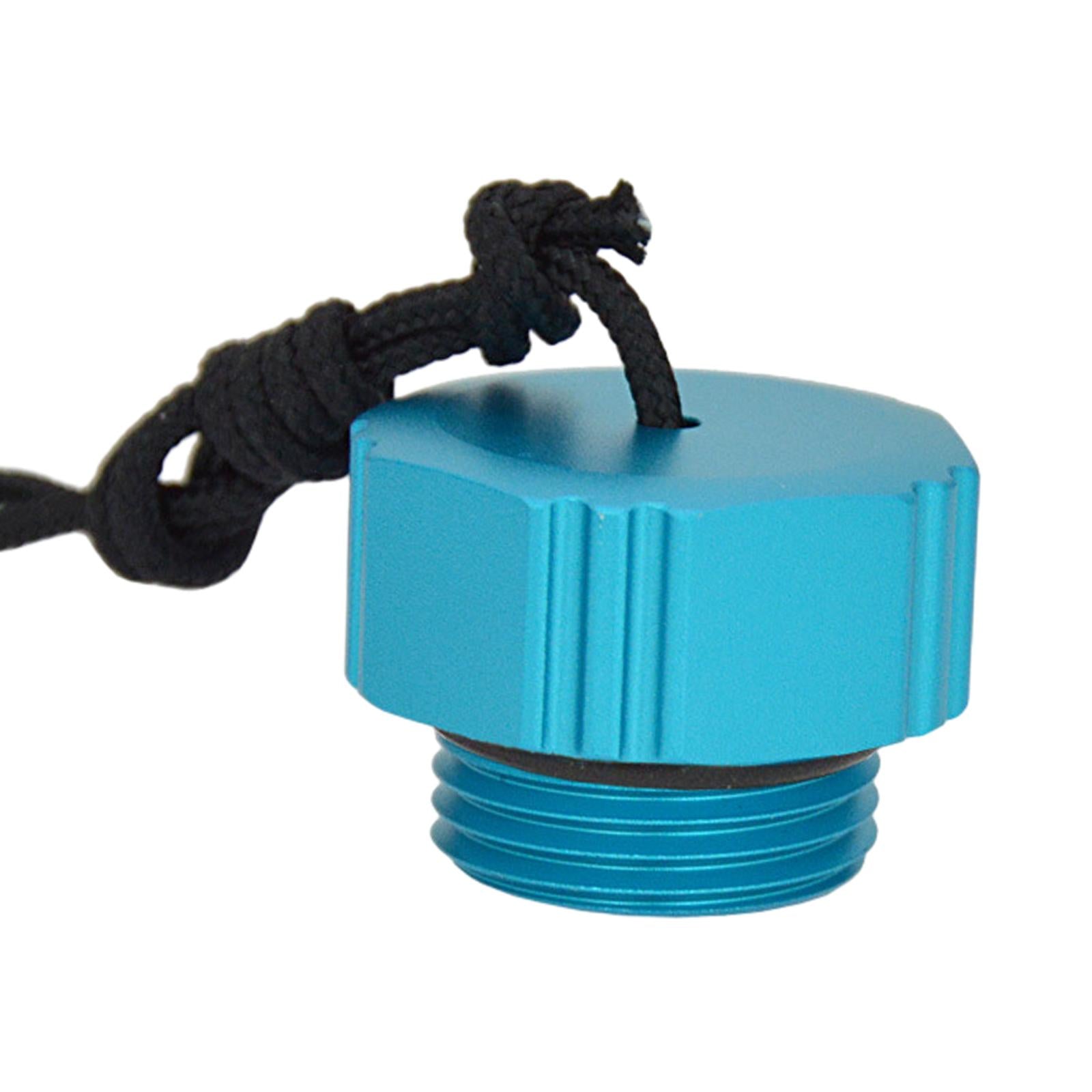 Scuba Diving Dust Cap Dust Plug for Din Tank Valve Din First Stage Regulator External Thread Blue