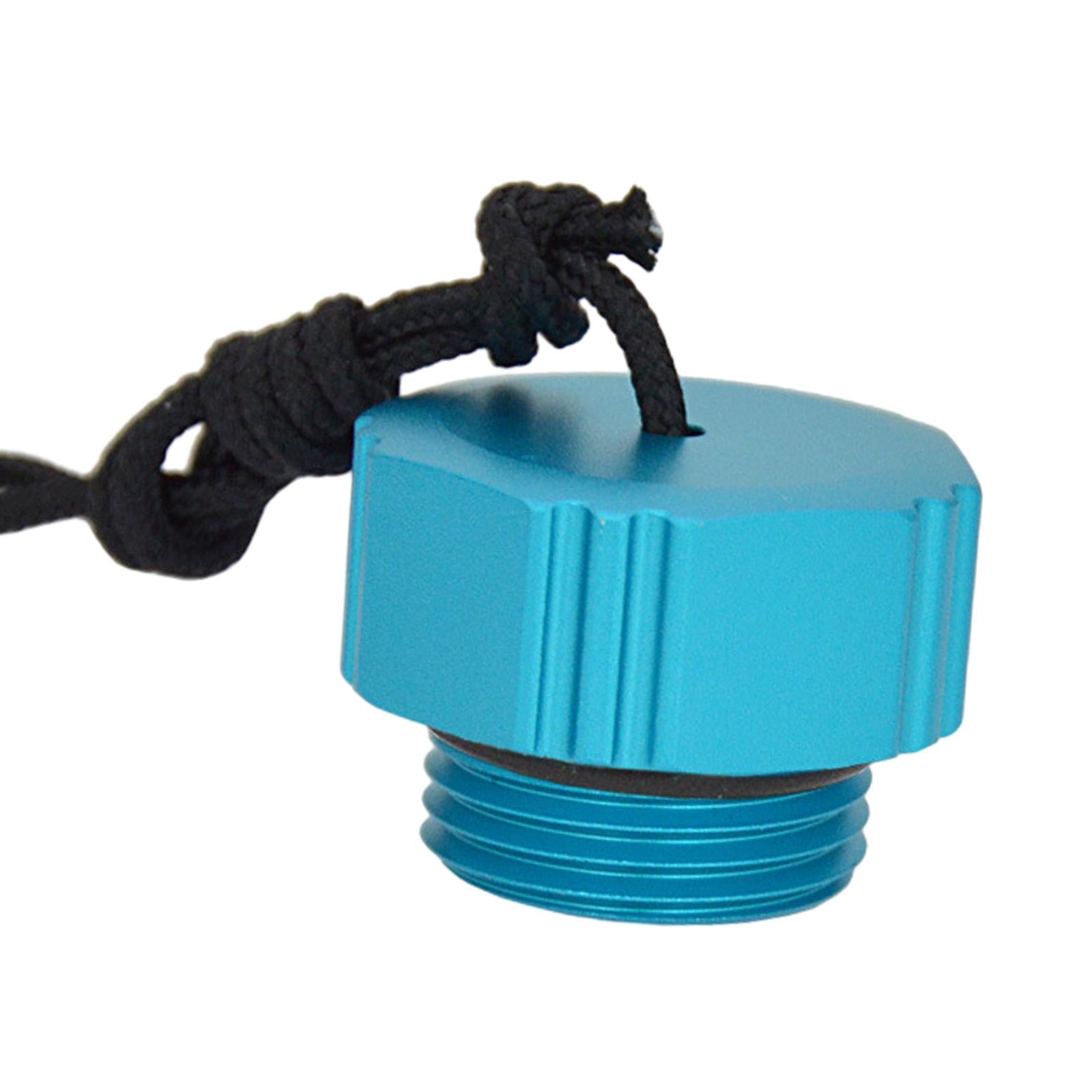 Scuba Diving Dust Cap Dust Plug for Din Tank Valve Din First Stage Regulator External Thread Blue