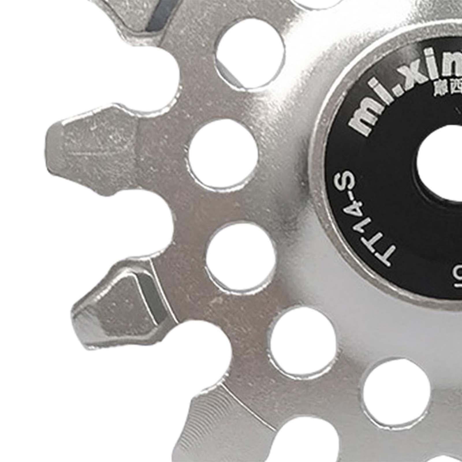 Bike Rear Derailleur Pulley Components Lightweight Easy Installation Bearing Silver