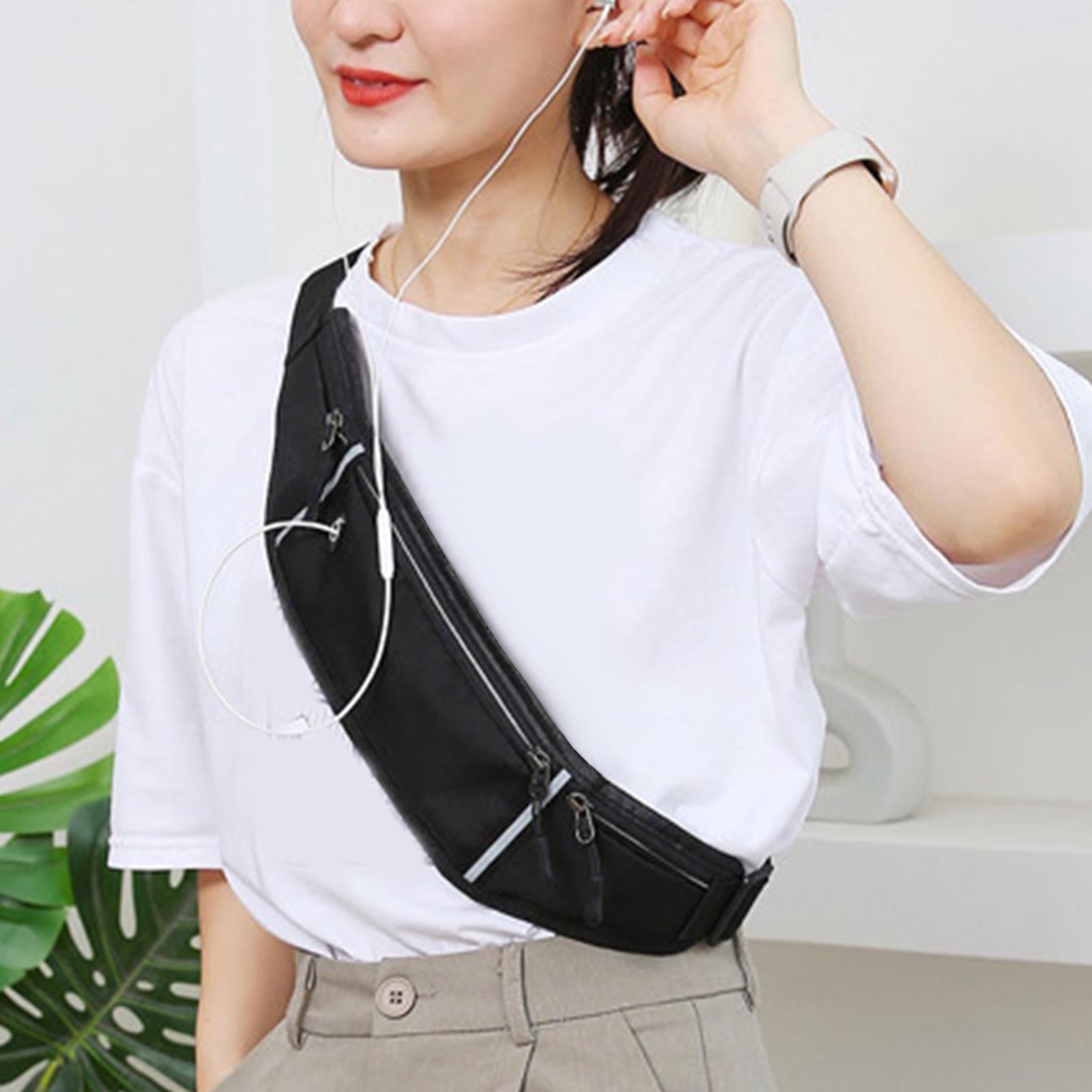 Running Waist Pack Lightweight Adjustable Belt Bag for Fitness Riding Hiking