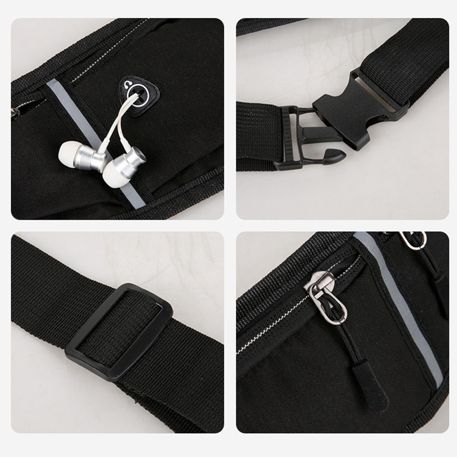 Running Waist Pack Lightweight Adjustable Belt Bag for Fitness Riding Hiking