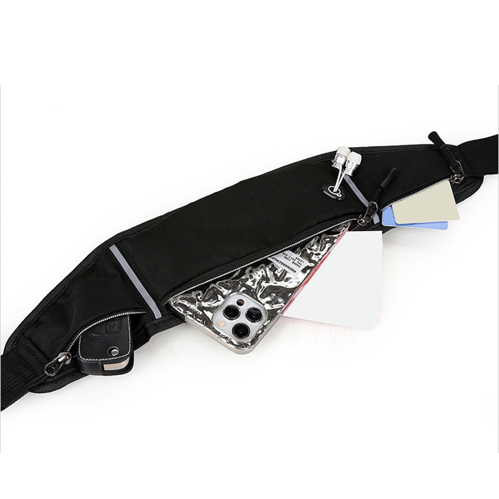 Running Waist Pack Lightweight Adjustable Belt Bag for Fitness Riding Hiking