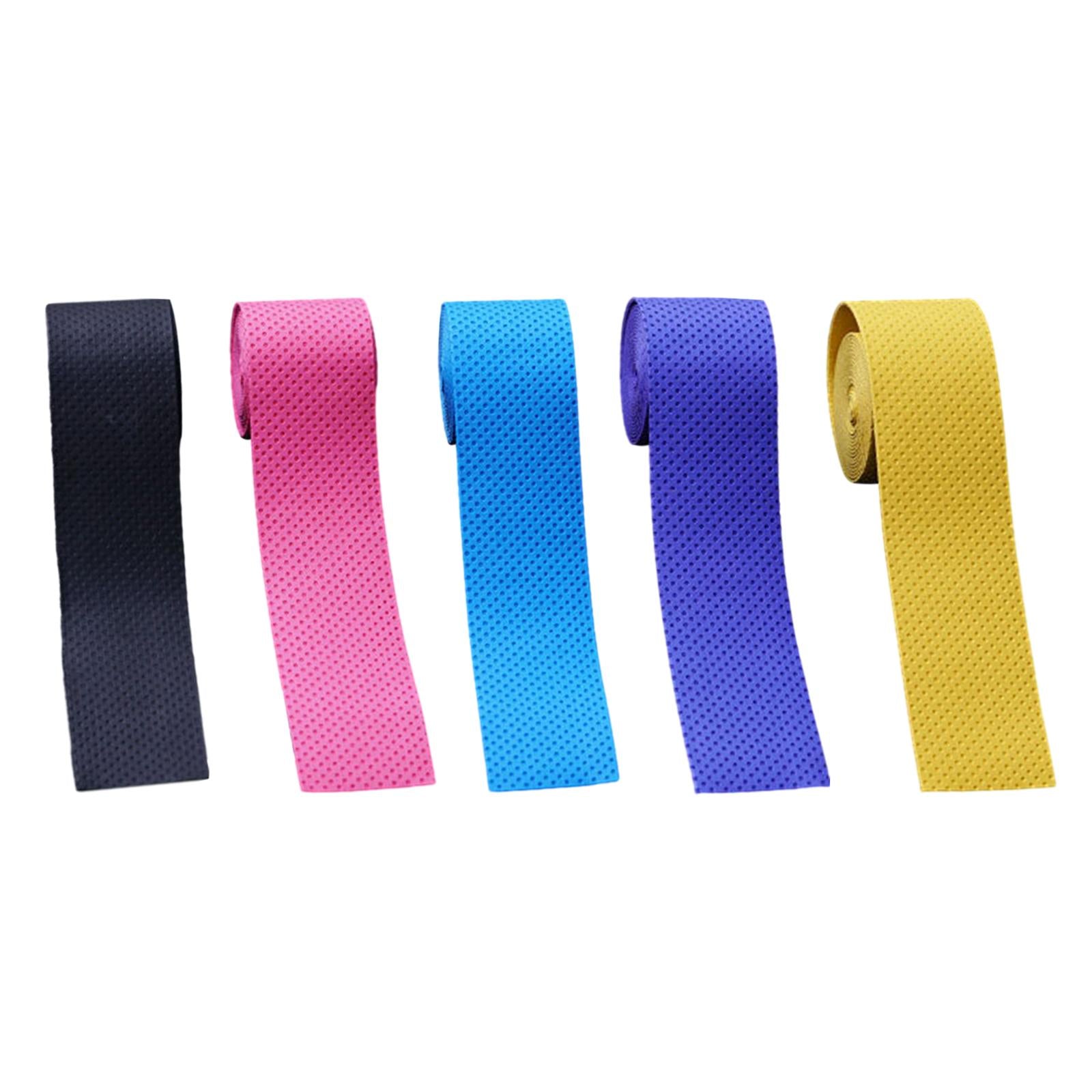 4xTennis Badminton Racket Grip Tape Table Tennis AntiSlip Grip Handle Tape Black