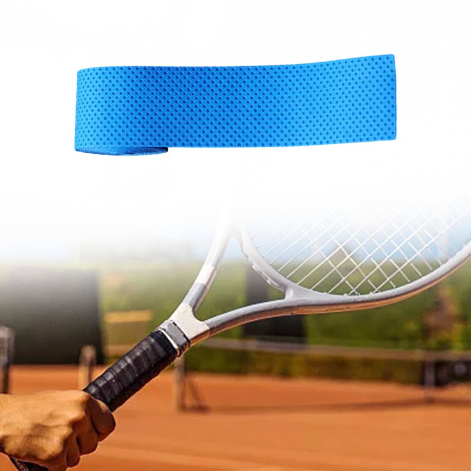 2xTennis Badminton Racket Grip Tape Table Tennis AntiSlip Grip Handle Tape Blue